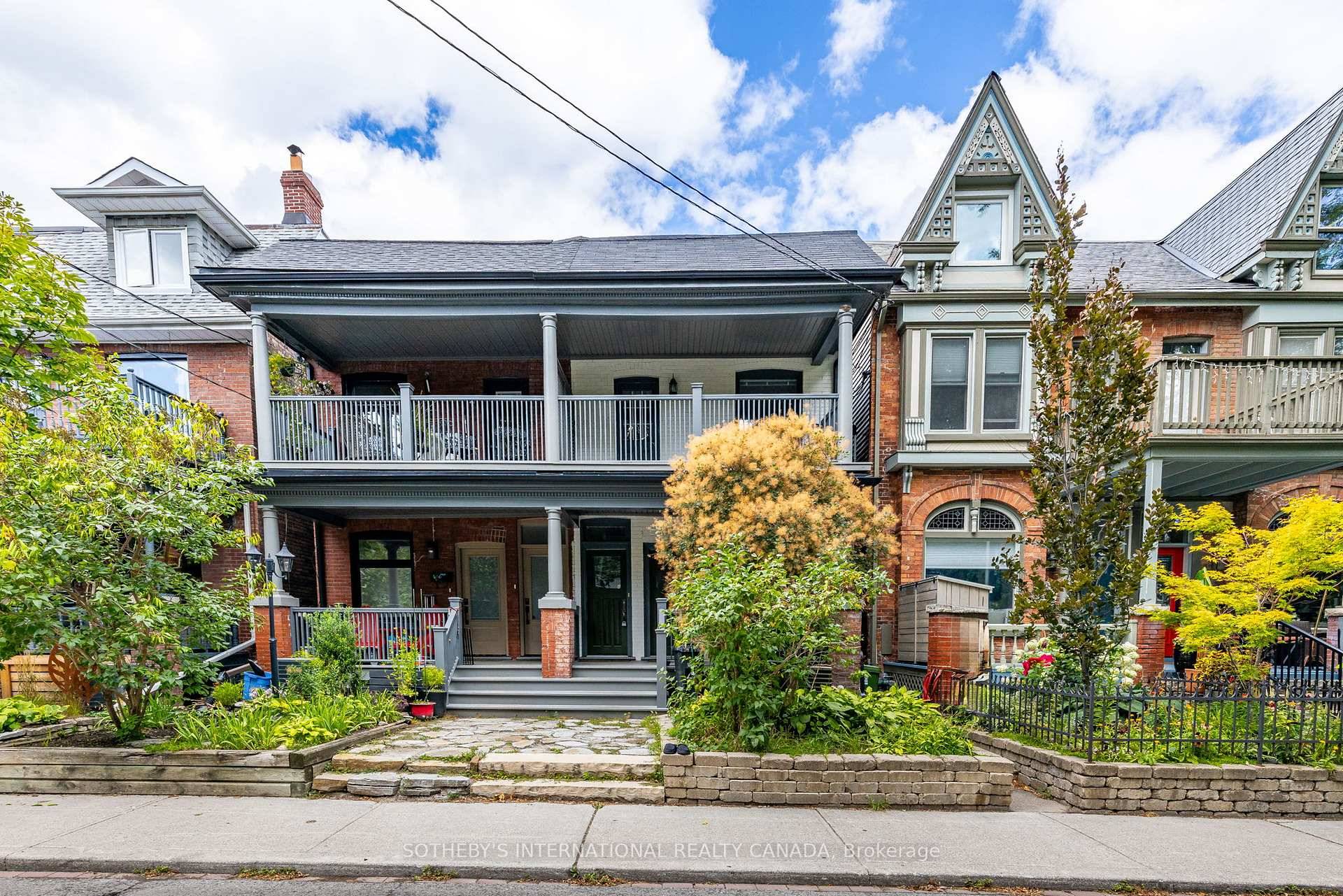 Nestled on the superior side of Toronto's iconic Cabbagetown, this exquisite semi detached character home offers a picturesque living experience akin to residing within a lush park.