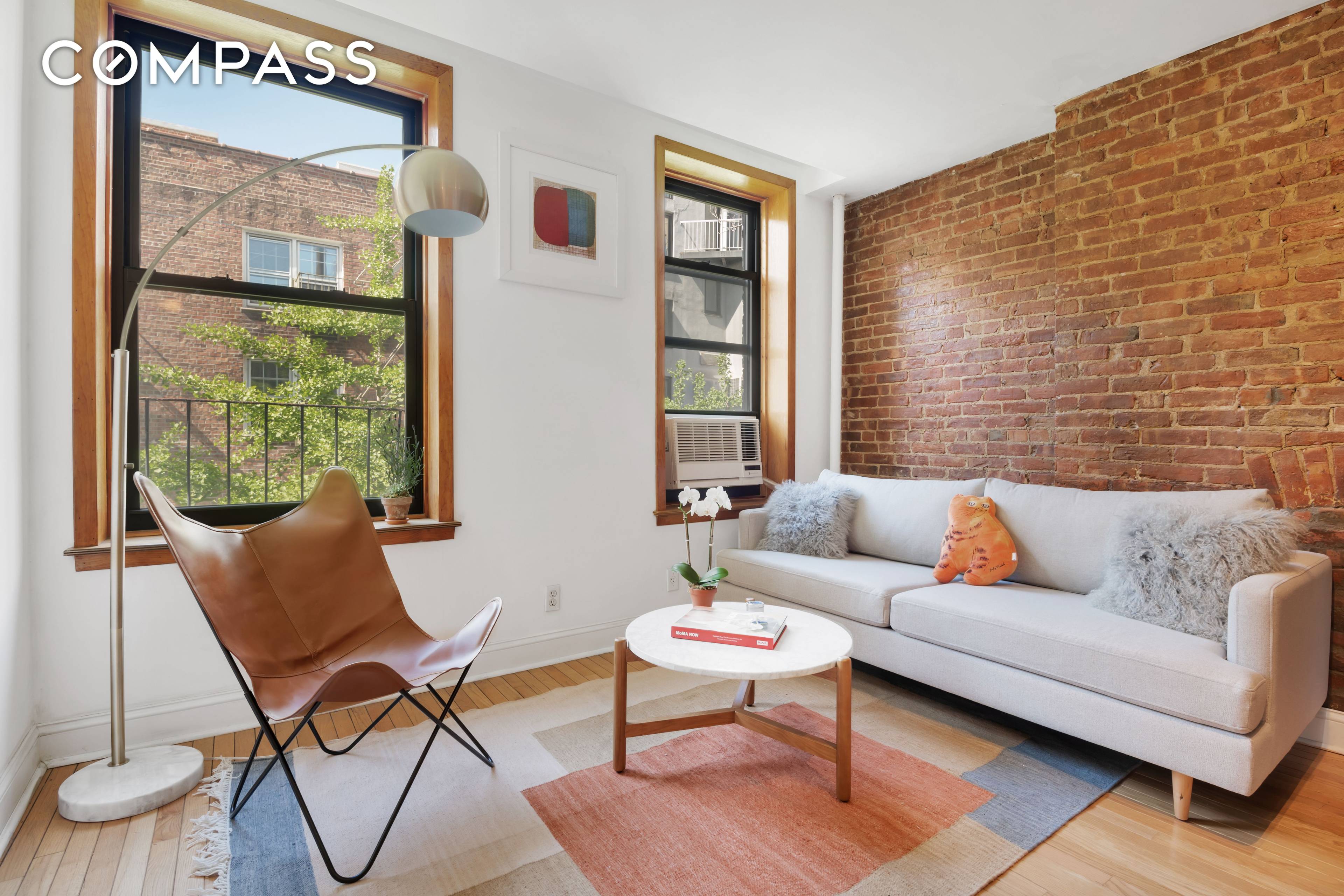 Enjoy the sun, sky, lush treetops, and birdsong from this charming jewel box on the Upper East Side.
