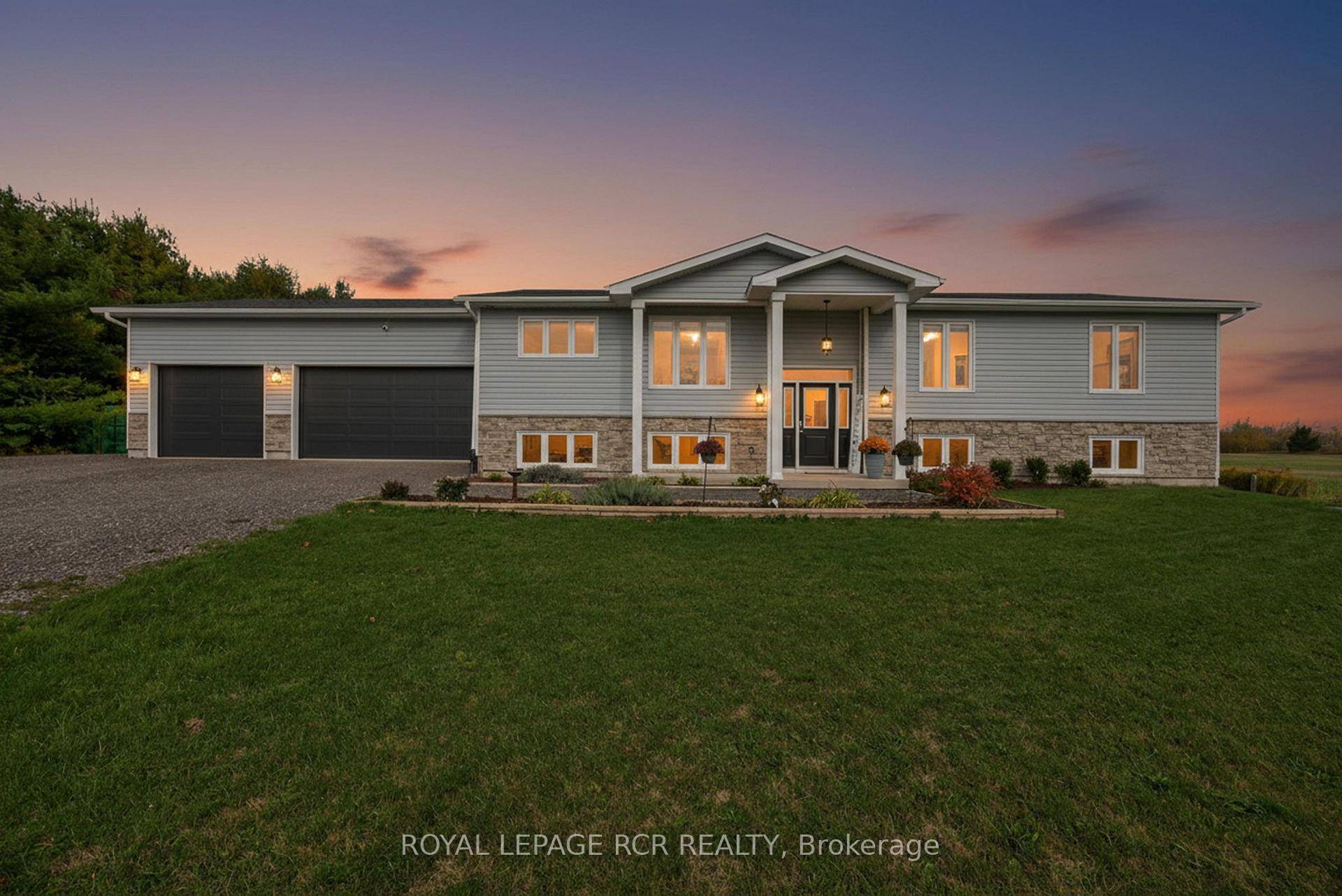 Welcome to this charming and thoughtfully designed raised bungalow featuring 3 1 bedrooms and 3 bathrooms in an ideal location on two paved roads, just minutes from town.