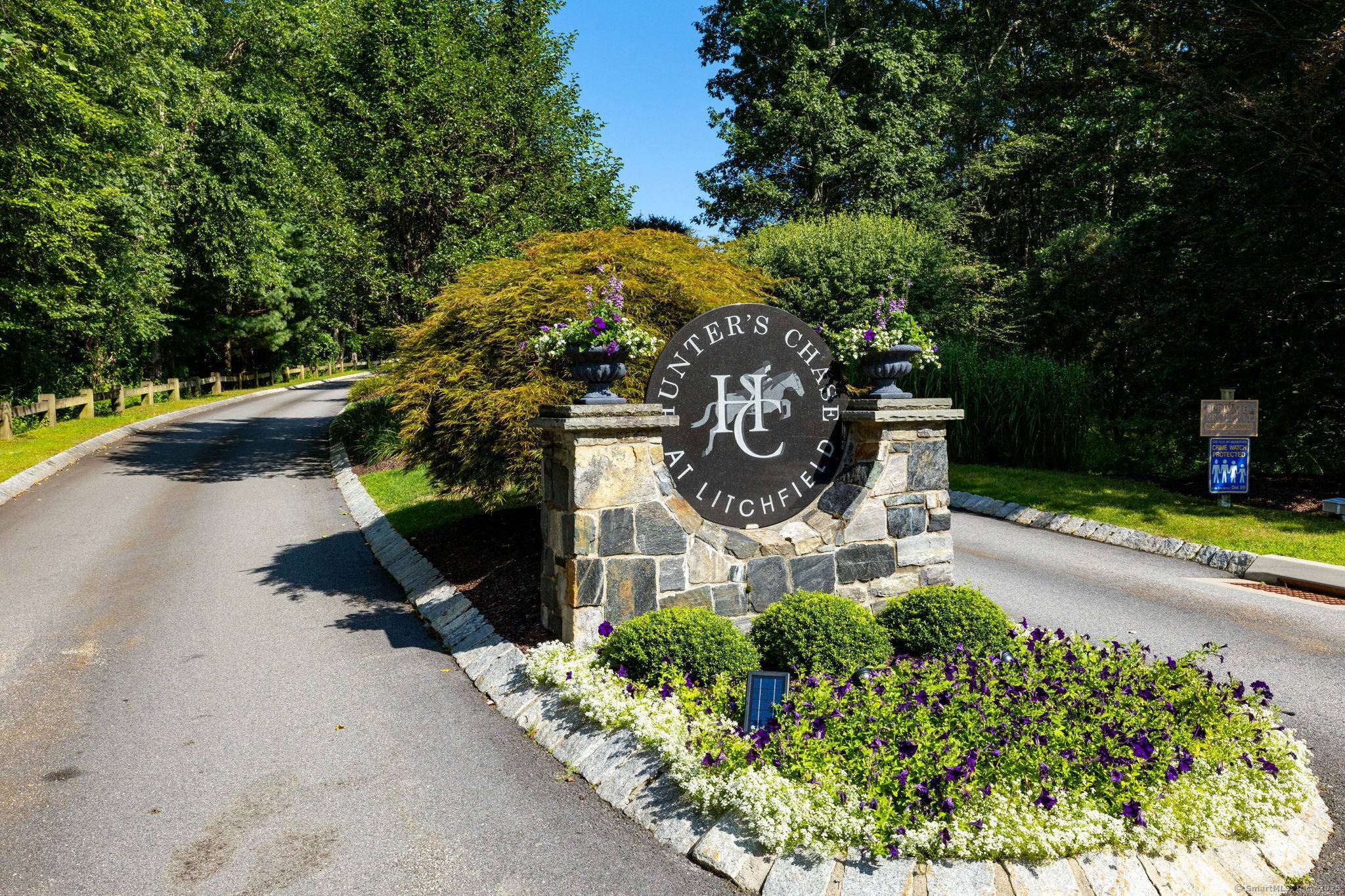 Set in the verdant Litchfield Hills of northwest CT, lies this 70 acre private condominium association.
