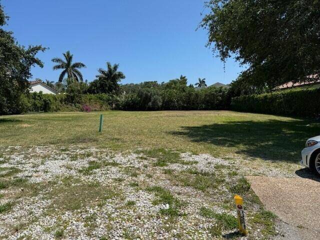 Oversized large and deep lot located on Camino Real across the street for The Boca Raton.