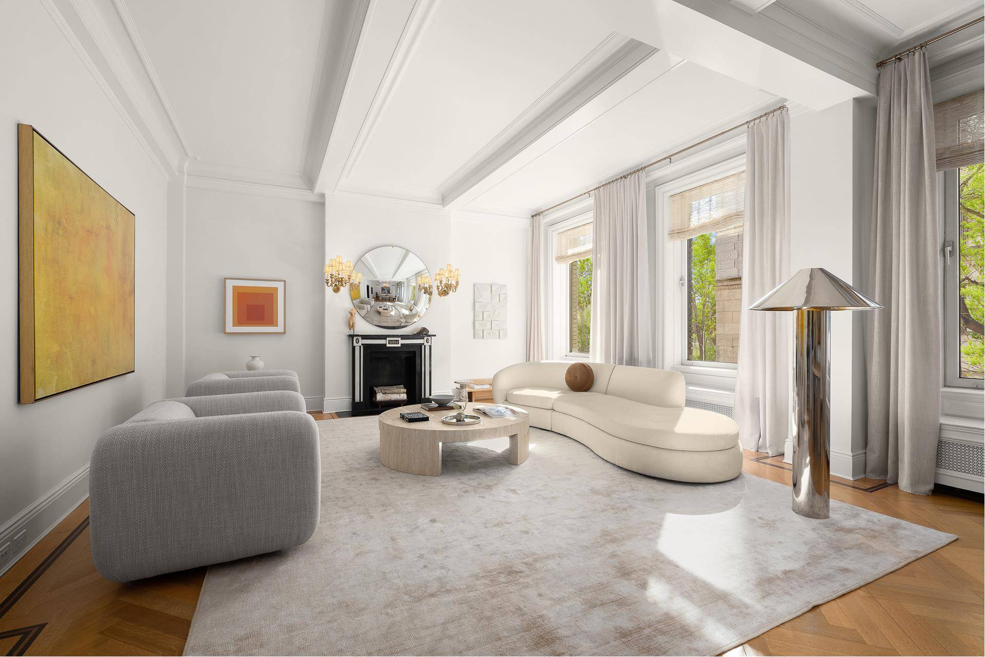 271 Central Park West, Apartment 3rd Floor West, is a stunning, fully gut renovated four bedroom home, that seamlessly blends pre war elegance with modern luxury.