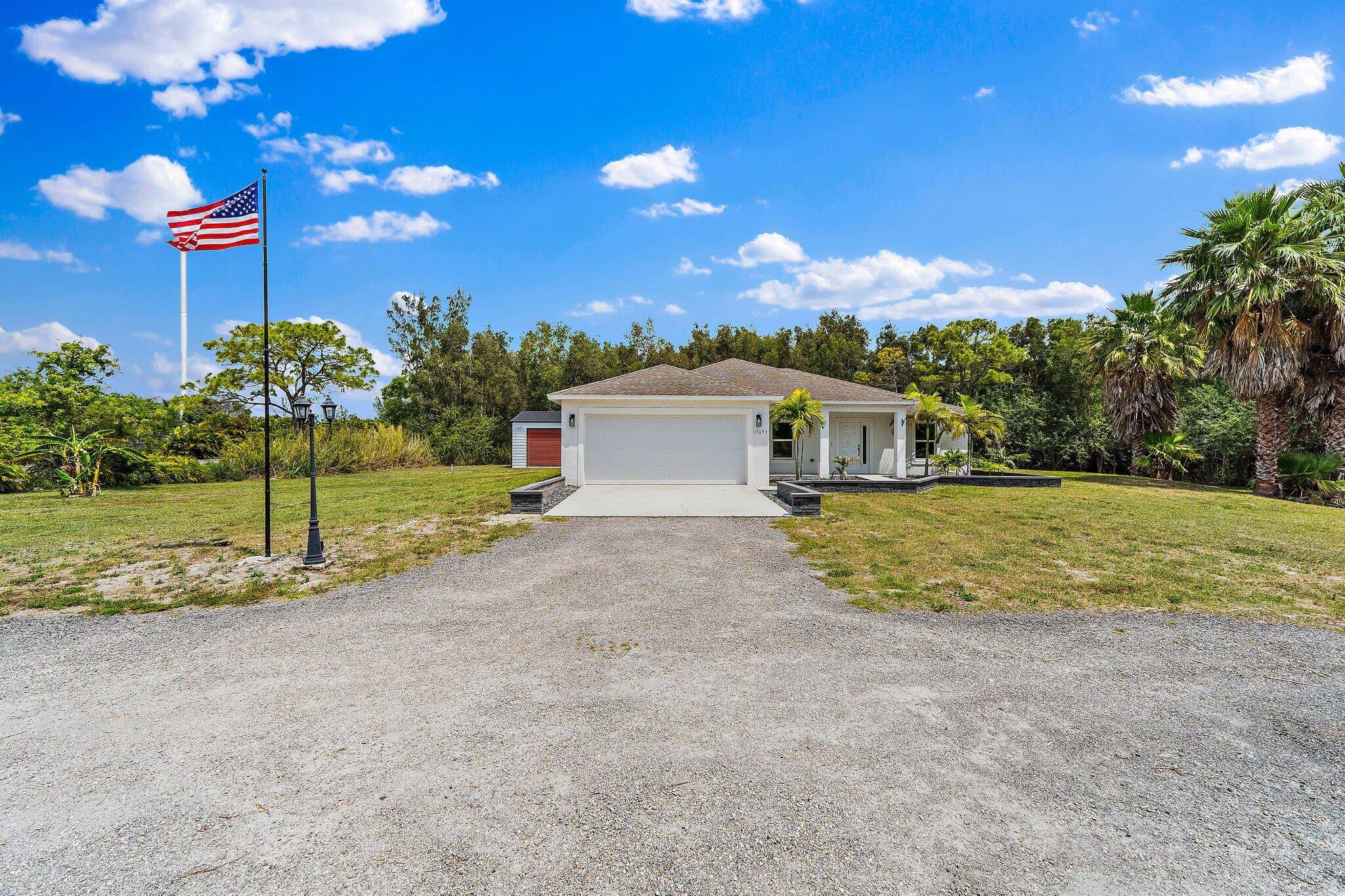 Exceptional opportunity to own one of the newer homes in 'Loxahatchee'.