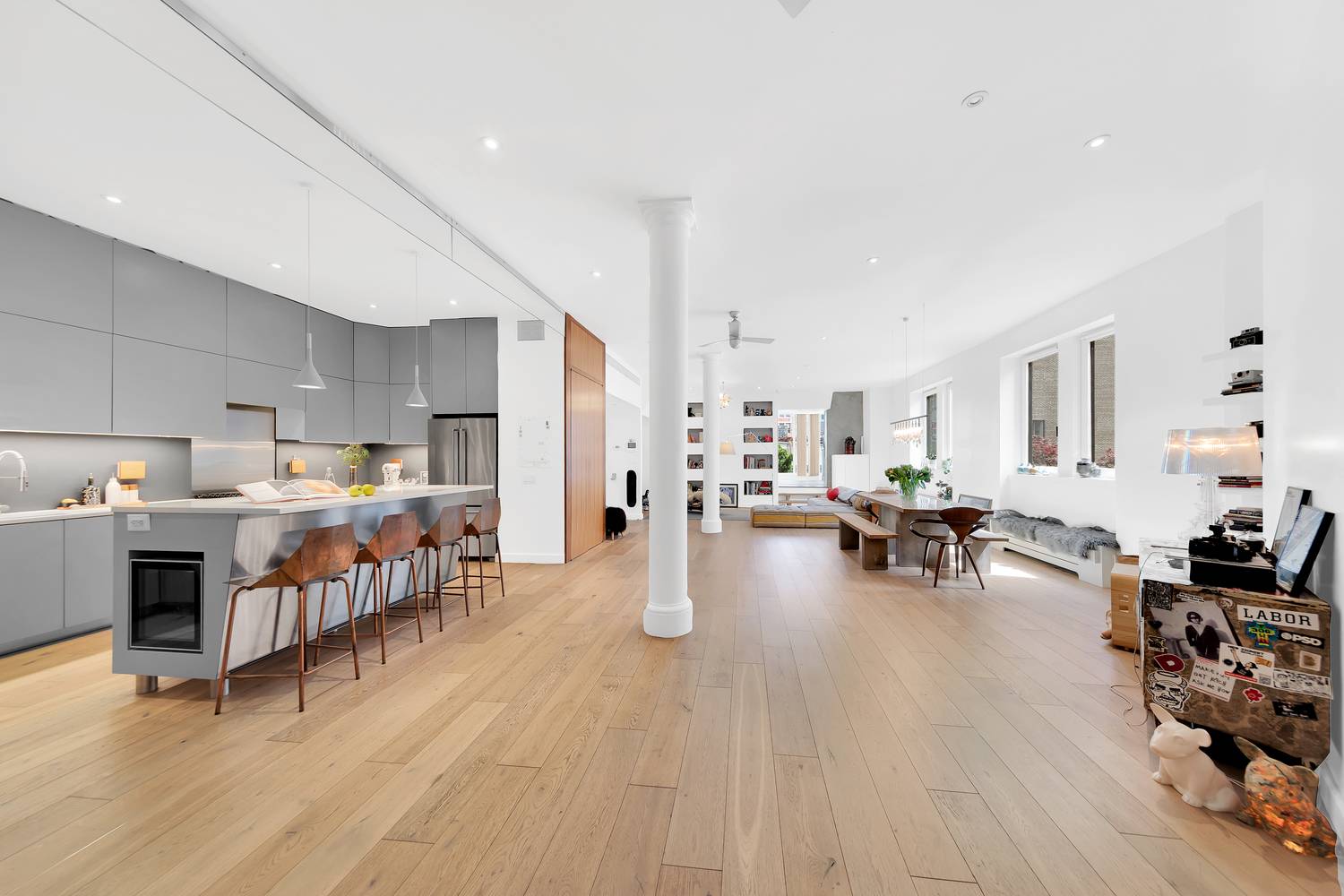A rare true Flatiron LOFT with a PRIVATE terraced outdoor oasis complete with your own OUTDOOR SHOWER await.