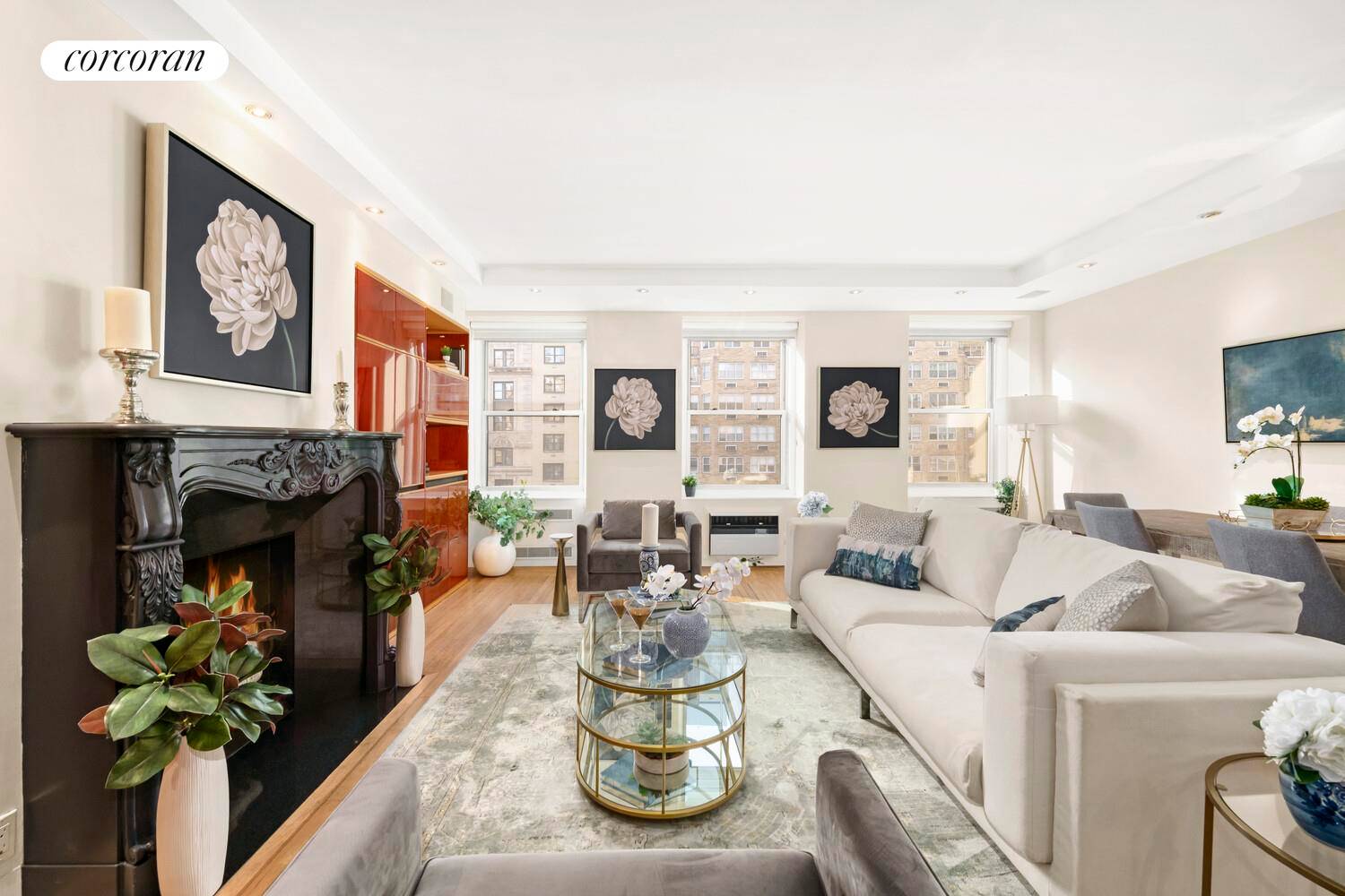 ELEGANT 2BR 2BA PREWAR CONDO DRAMATIC SKYLINE VIEWS PARK AVENUE ADDRESS !