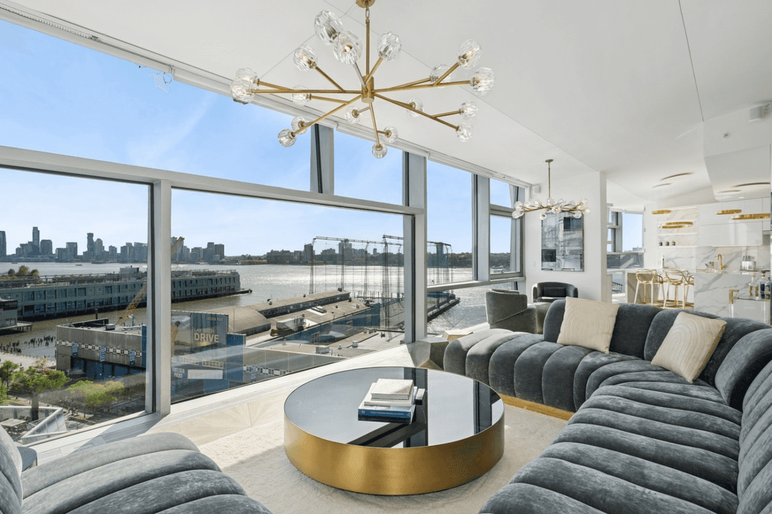 Indulge in the awe inspiring Hudson River panorama from this splendid two bedroom, two and a half bathroom sanctuary, extending across 2, 060 square feet of living space at the ...