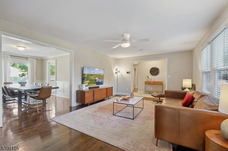 Renovated in 2020, this stunning sun drenched Ranch style home blends timeless elegance with the ease of single level living.