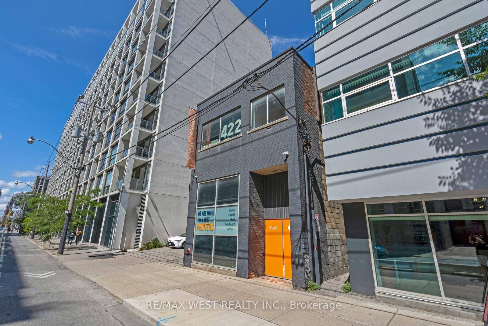 Trademark Mixed Use Free Standing Commercial Building.