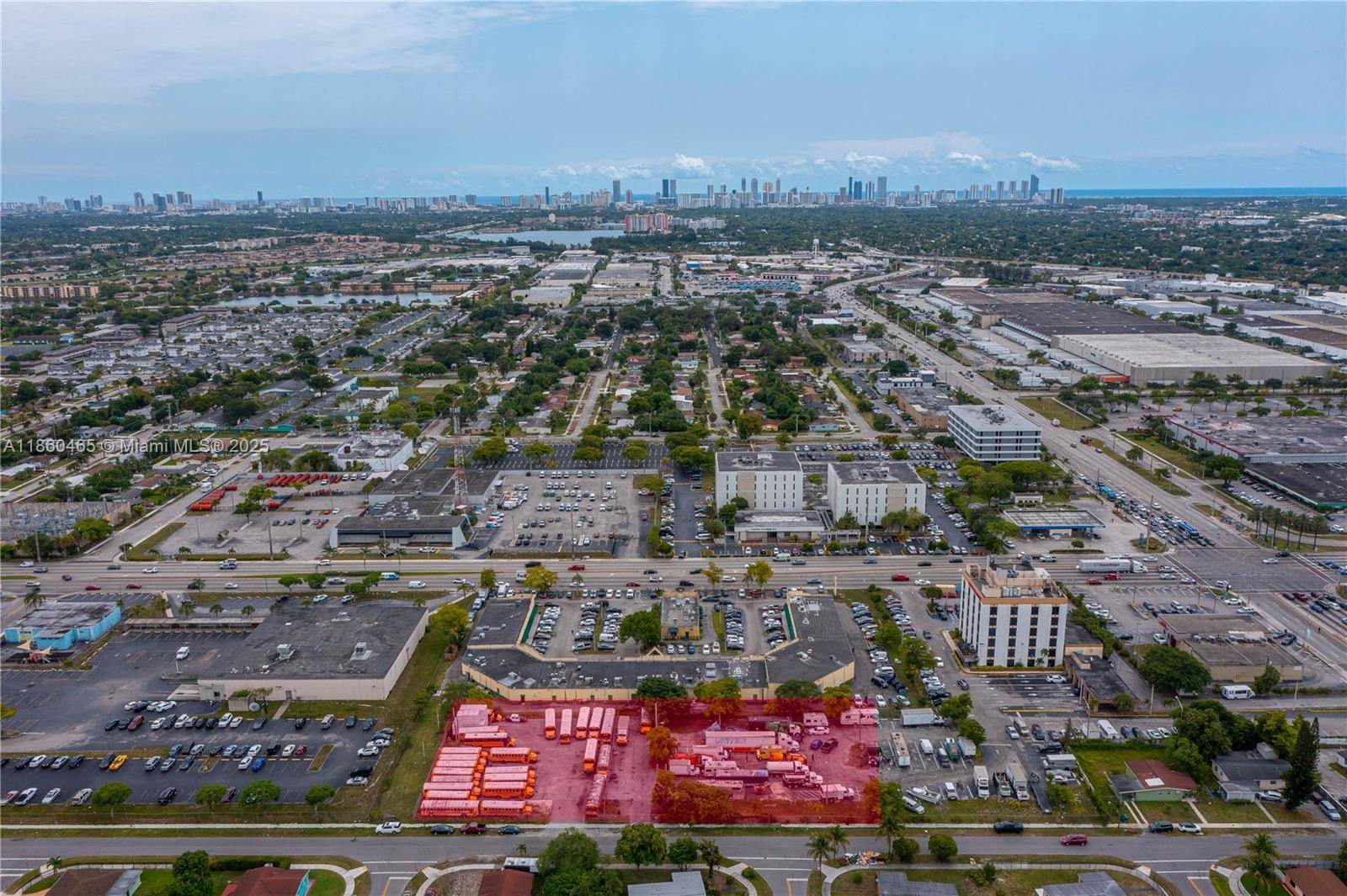 Prime 1. 2 acre lot located at 18352 NW 2nd Ave, Miami Gardens, currently generating 15, 000 month in rental income from a parking lot tenant.