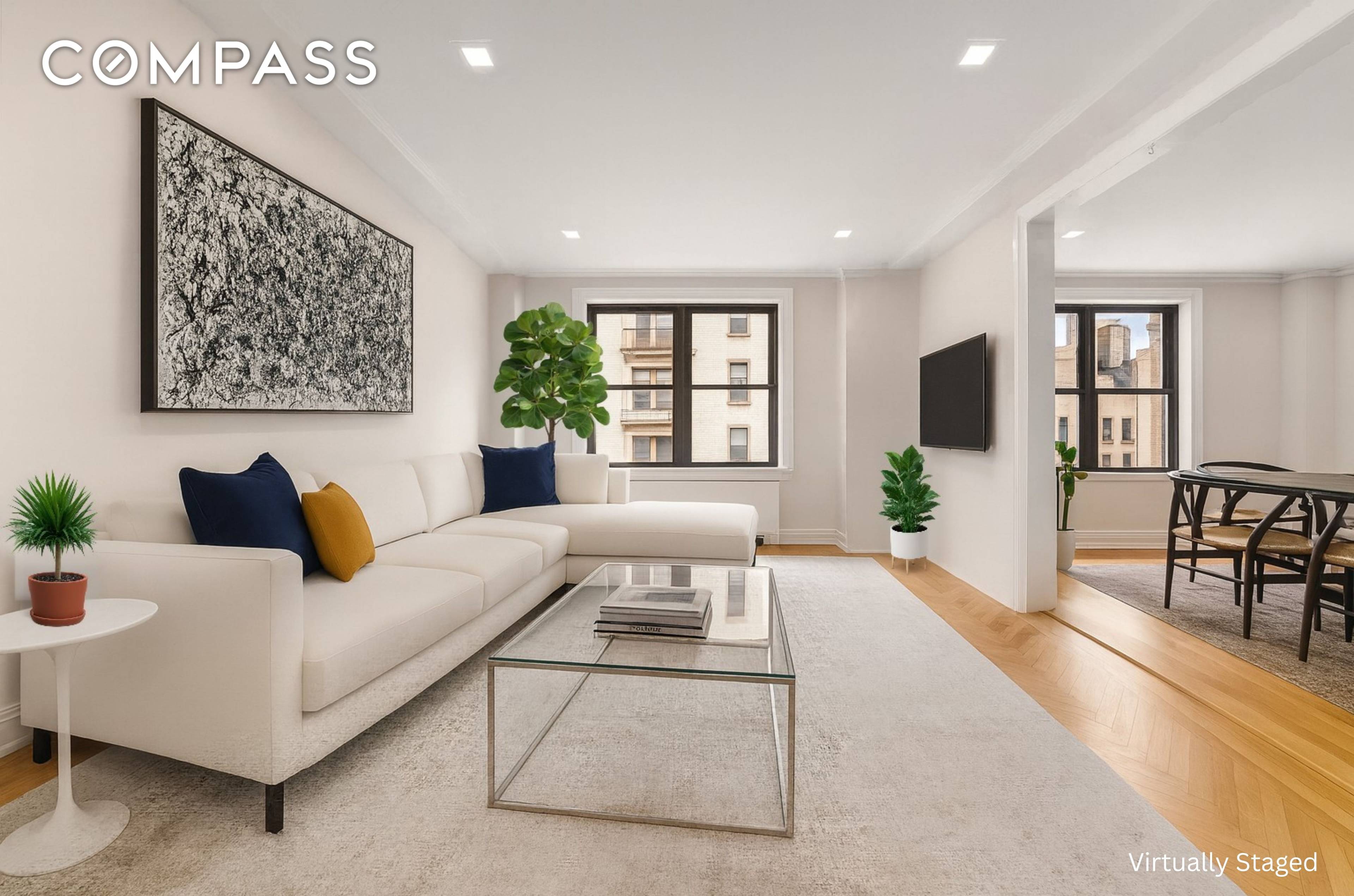 Pay No Mansion Tax Classic 7 Pre War Condo Fully Renovated This high floor, corner residence is waiting to be your new home an elegant Classic 7 layout offering 2, ...