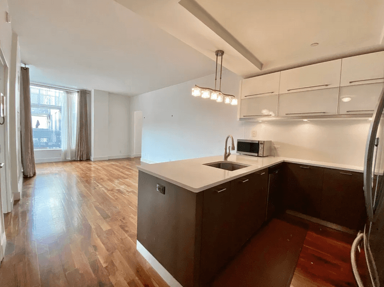 New to market Split 2 bedroom 2 bath with a huge private balcony, W D in unit and Central A C Heat.