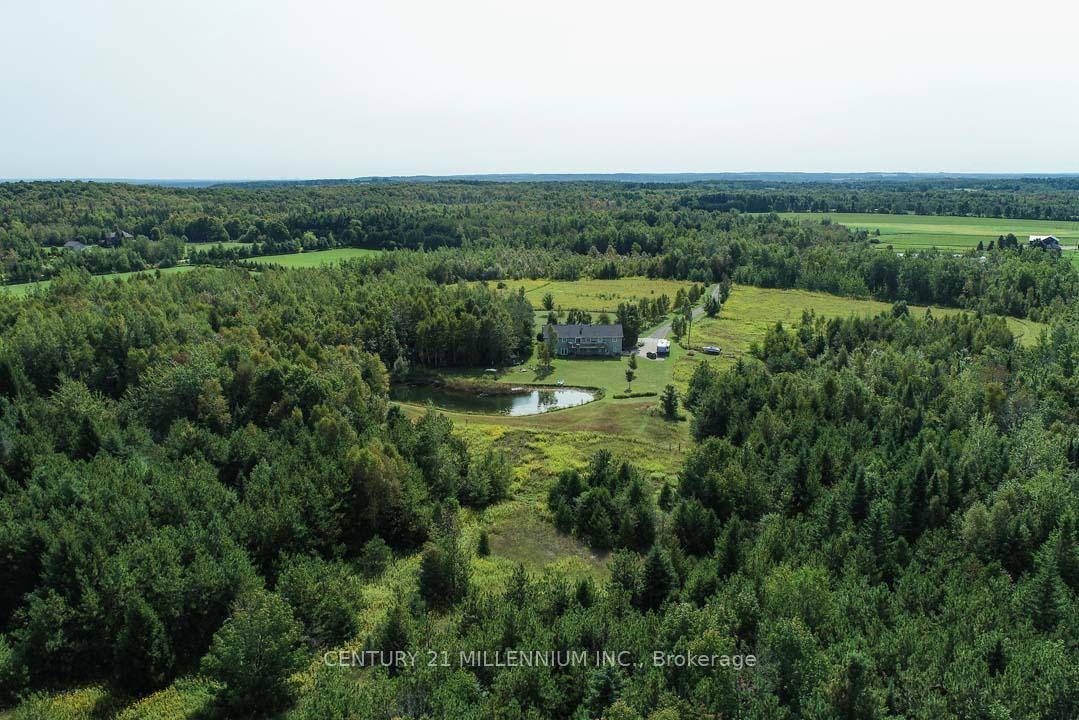 An incredible opportunity in Mono Centre offering 48 acres and backing to the Dufferin County Forest !