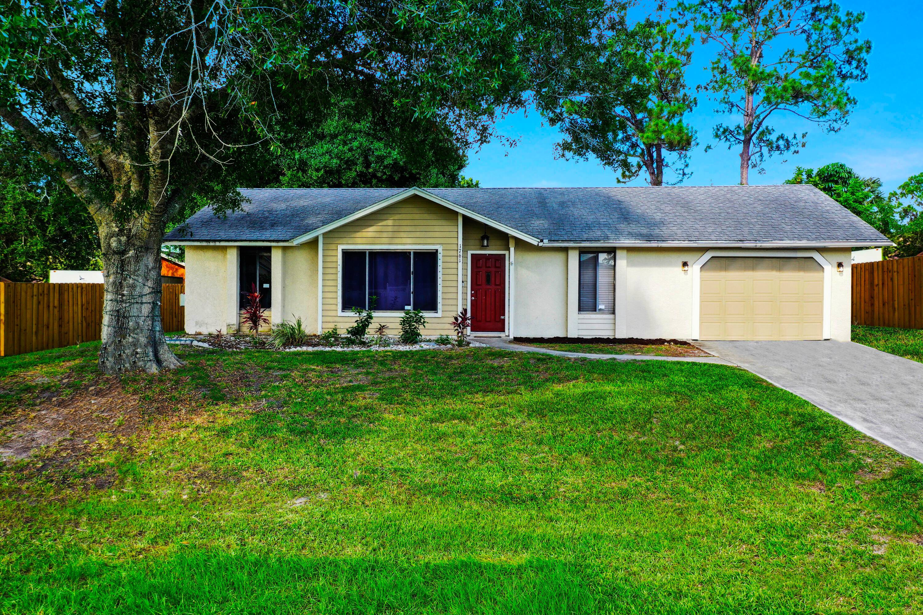 Welcome Home ! This 3 bedroom, 2 bath home is located in a lovely, family friendly neighborhood with No HOA !