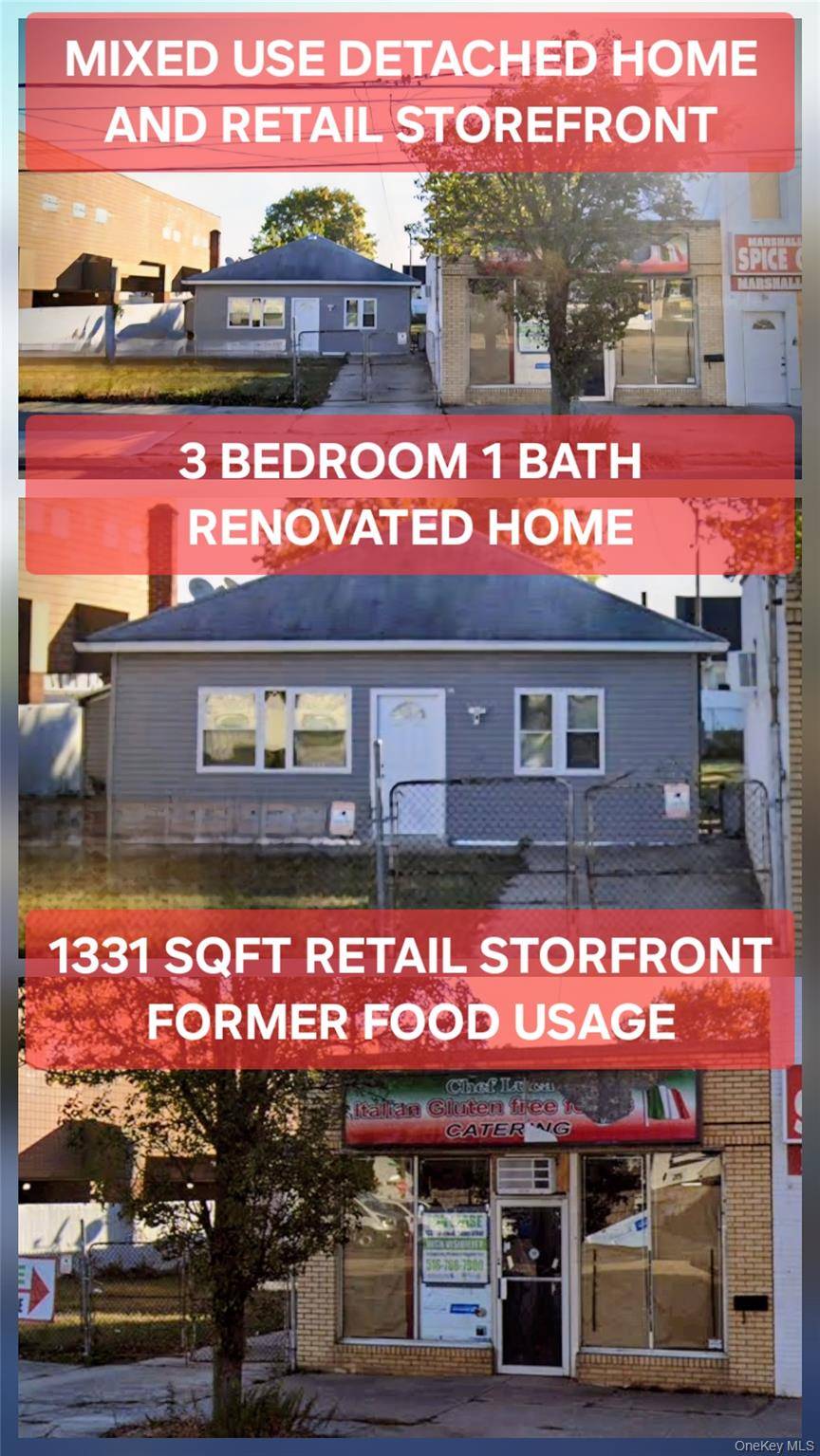 Mixed use property site consisting of commercial, residential, all with Additional free parking in the adjacent 25 car Municipal lot.