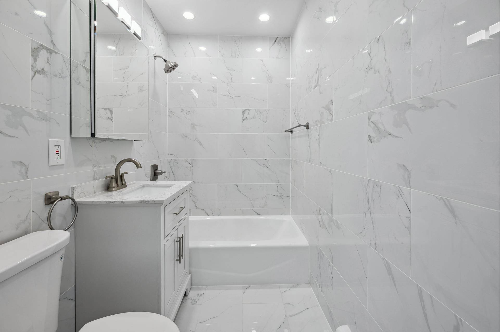 South facing gut renovated three bed, two bath condo unit with private balcony perfectly situated in a boutique condo building on the border of Morningside Heights amp ; Hamilton Heights.