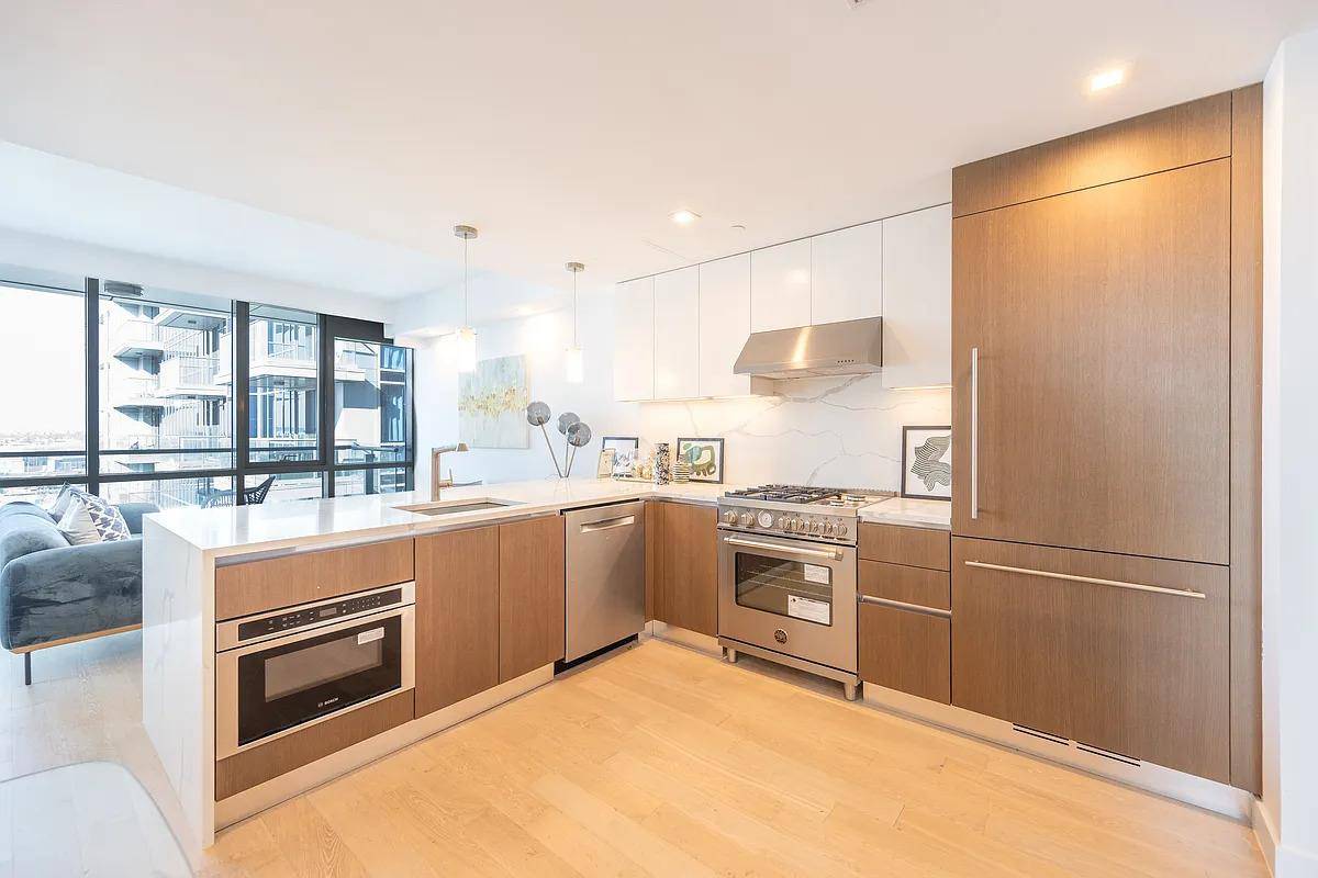 Residence 10I is a beautifully designed 2 bedroom 2 bath corner residence with 861 square feet interior space and 230 square feet of outdoor living, offering a harmonious blend of ...