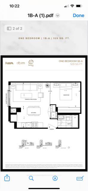 Welcome to D'Or Condos ! Experience luxury living in the heart of the city with this one year new, stunning condo in Thornhill !