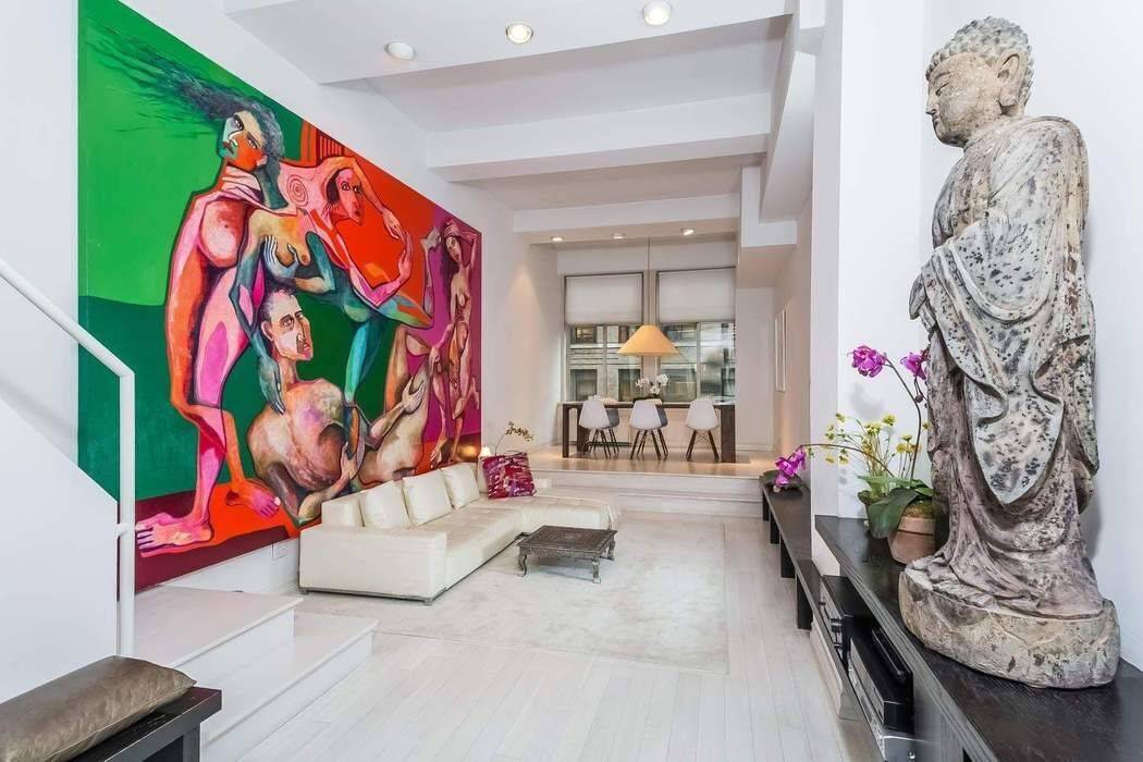 Stunning, modern with clean lines, this magnificently renovated multi level unit has 12.