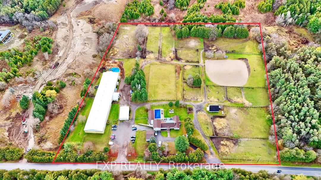 Rare opportunity must see 10 acre lot of equestrian retreat in the heart of Whitchurch Stouffville.