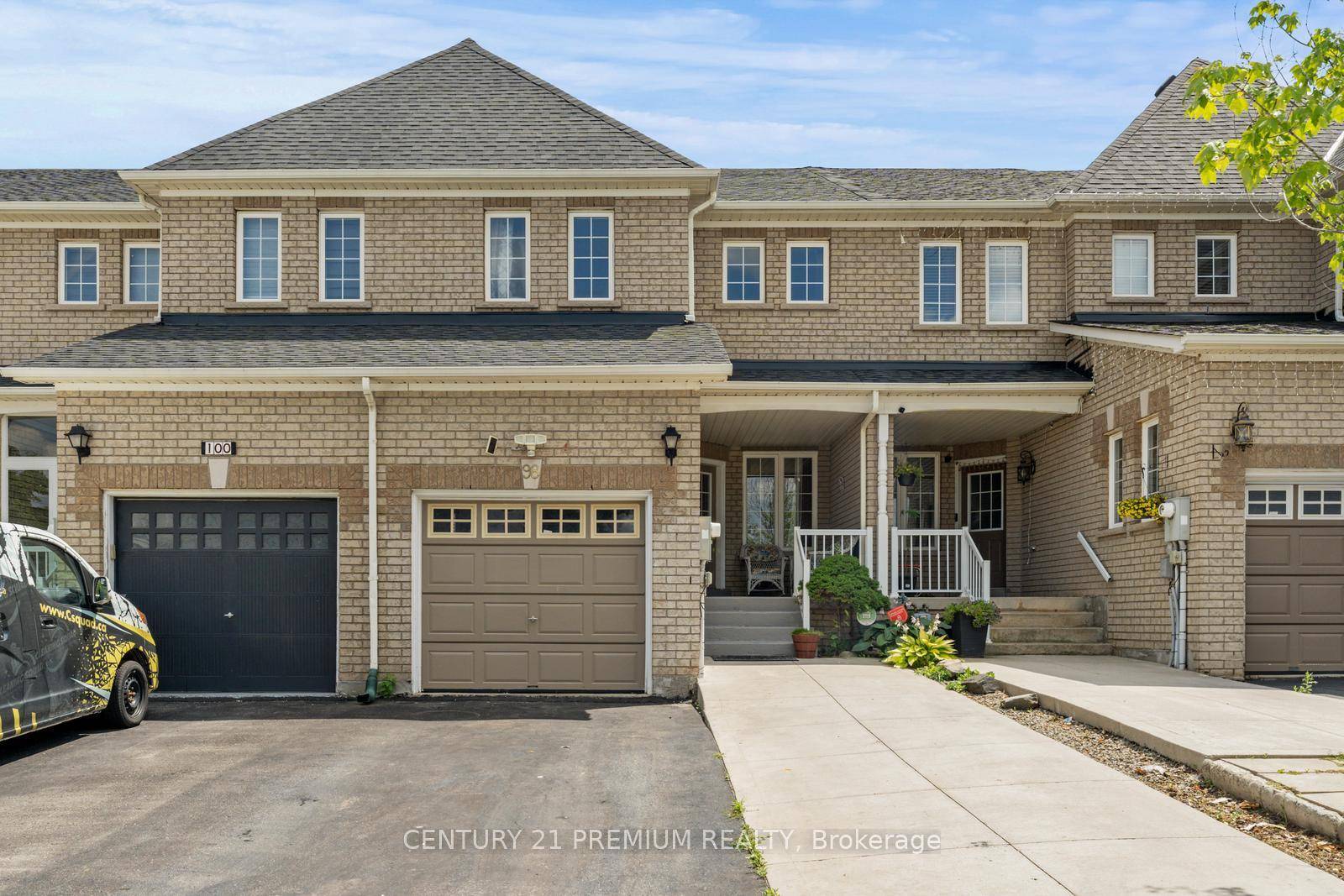 Welcome to this beautifully maintained freehold townhouse located in a highly desirable Brampton neighborhood.