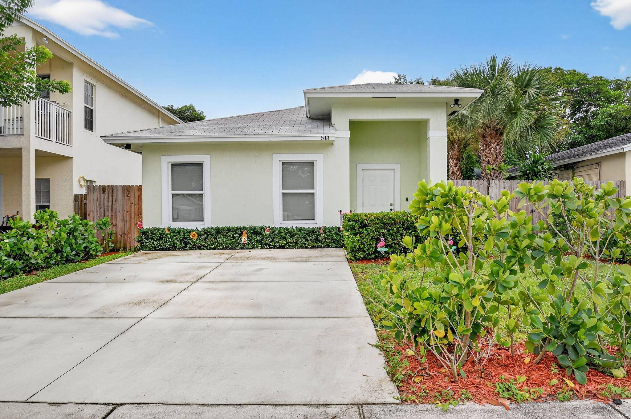 Gorgeous nearly new home built 2023 featuring three bedrooms and two bathrooms with a bright open layout.
