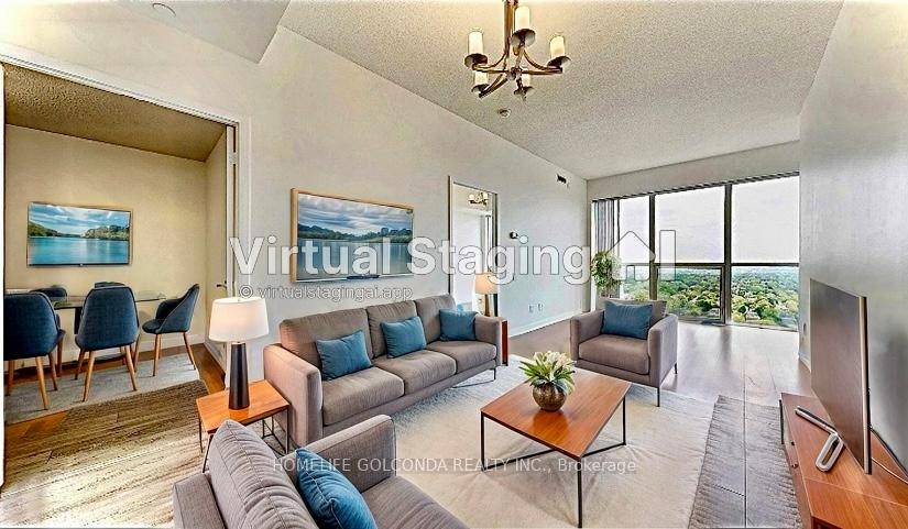 Massive Penthouse, Den can be used as 3rd bedroom, High ceiling, Floor to top windows, freshly paint.