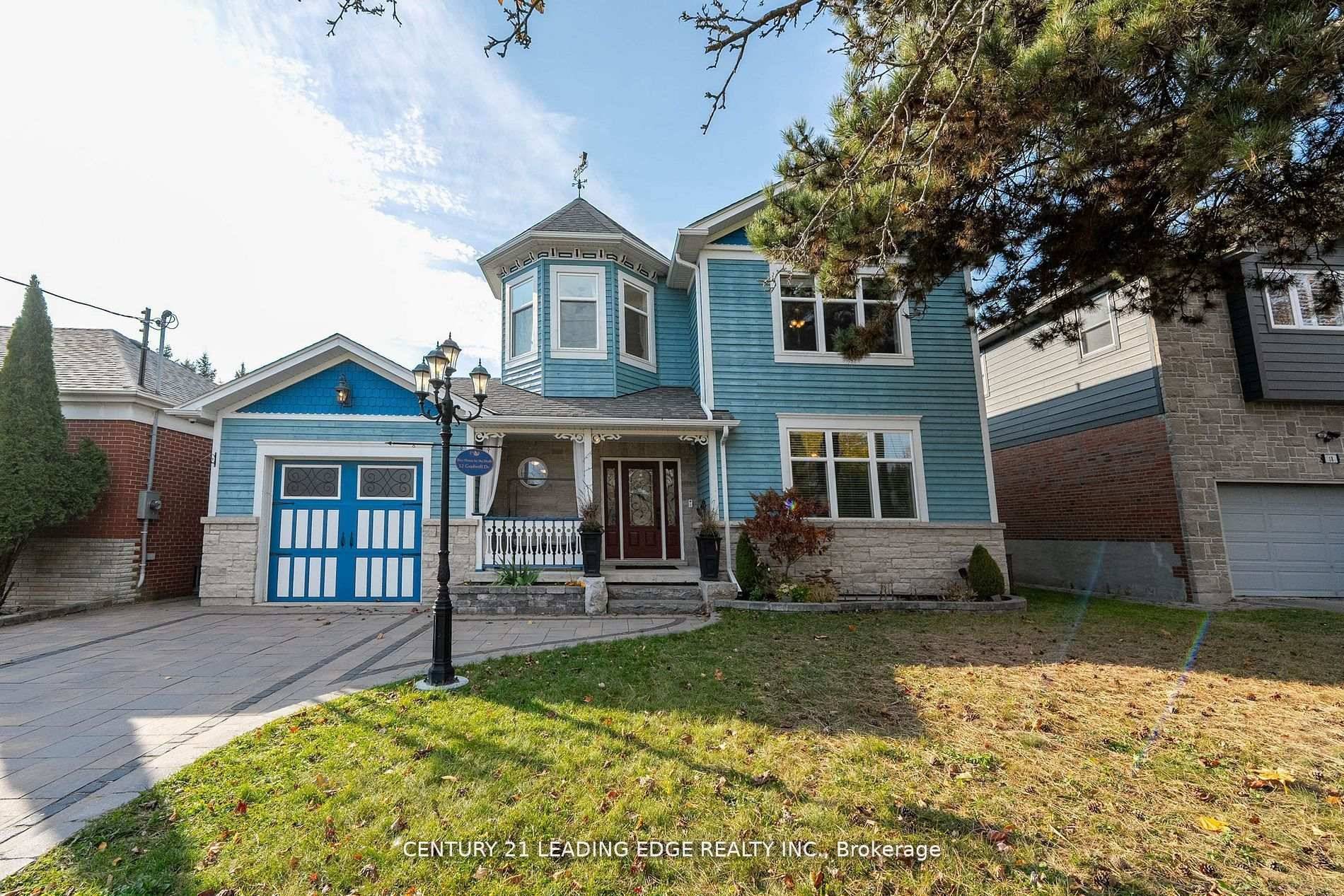 Stunning Custom Built, One Of A Kind Family Home with Outstanding Architectural design located in the heart of the Scarborough Bluffs.