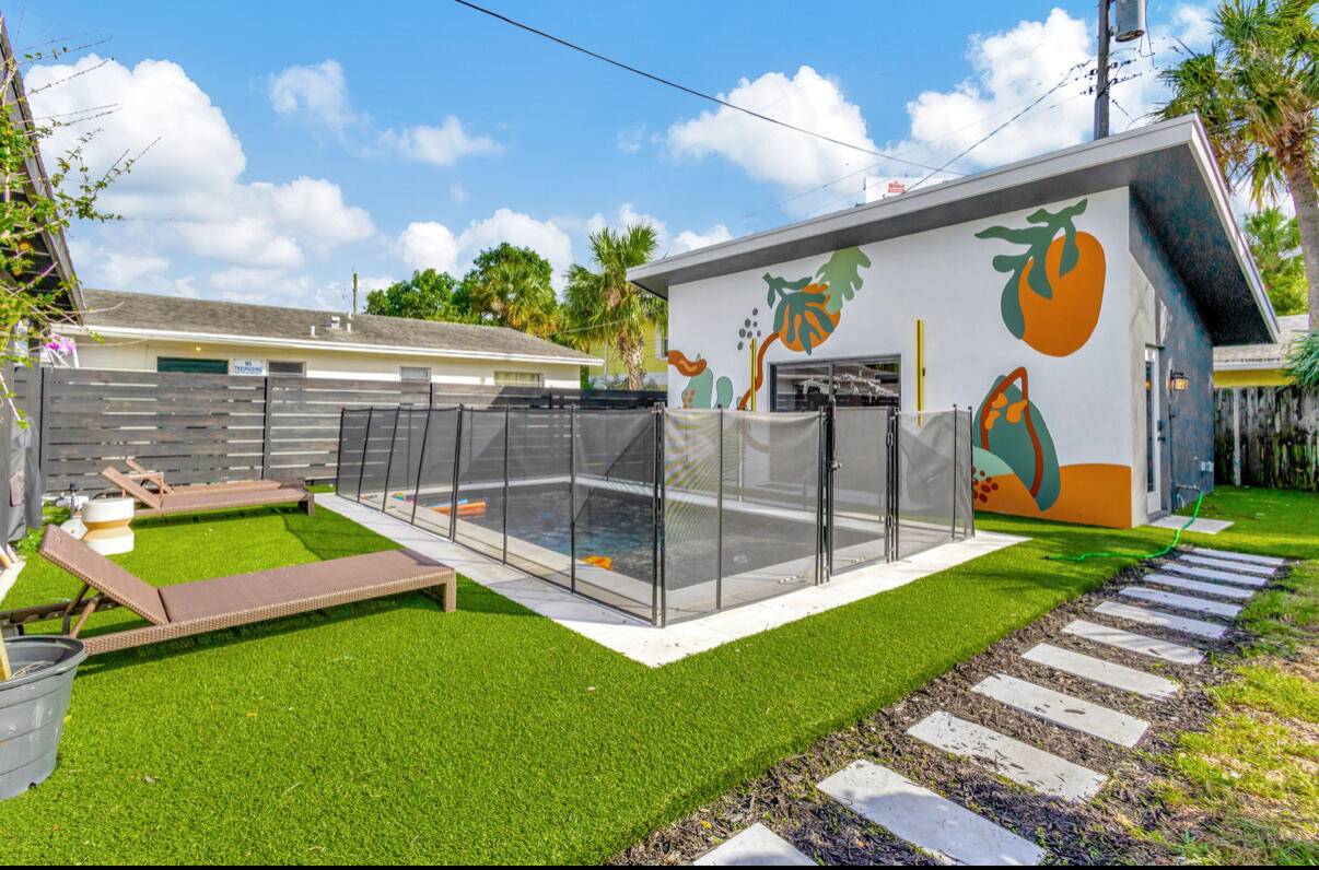 FANTASTIC Opportunity to own a Recently Remodeled 2 1 Home with NEW Pool and NEW Const Efficiency Pool House Kitchenette Full Bathroom with Airbnb Income Opportunities.