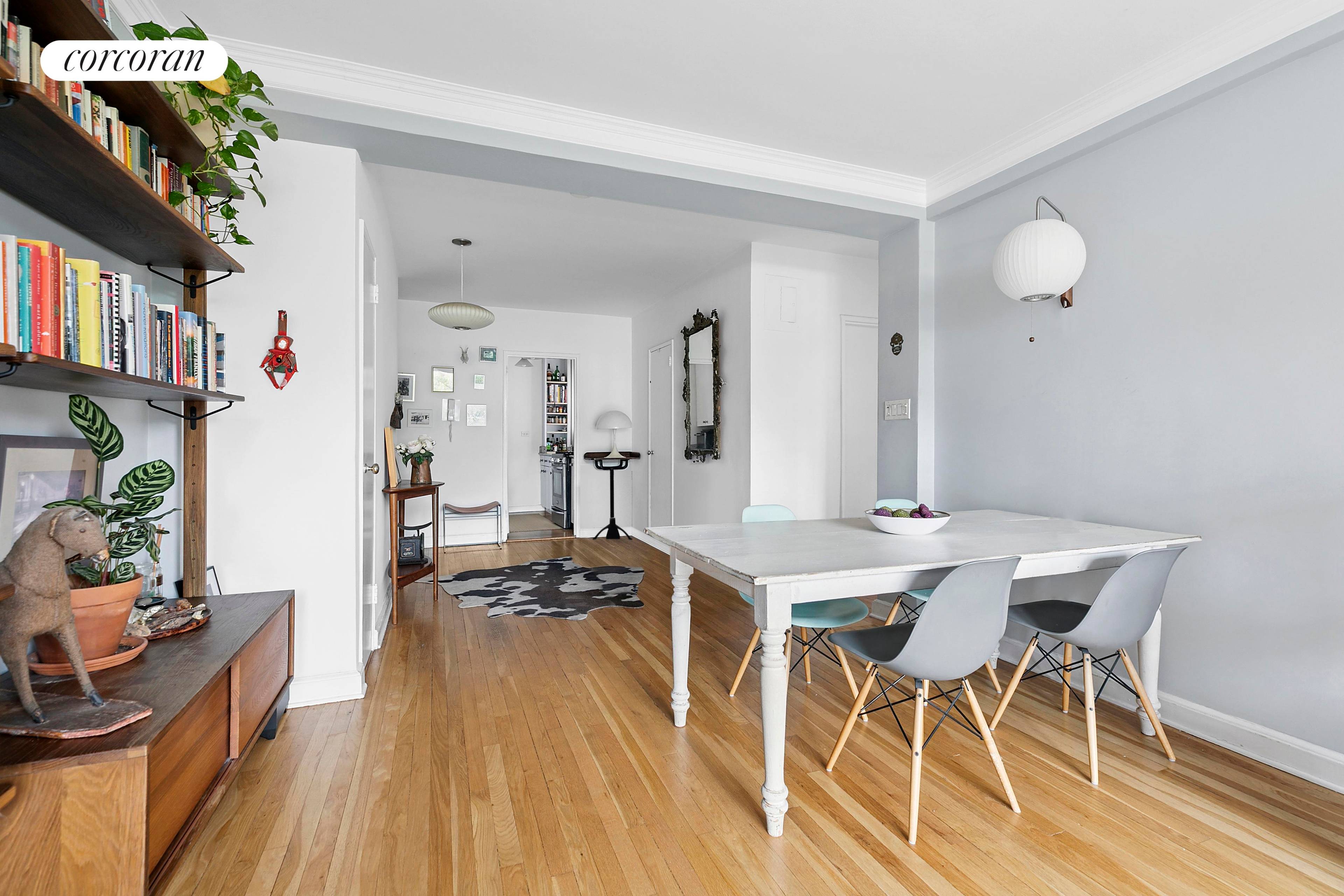 Ideally located on one of Gramercy's most picturesque tree lined brownstone blocks, this inviting 2 bedroom, 1 bath home offers charm, light, and serenity in a well maintained full service ...