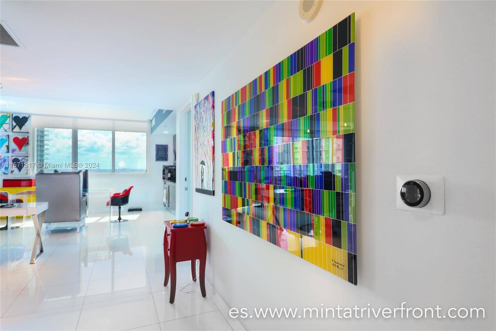BEAUTIFUL APARTMENT LOCATED AT THE LUXURIOUS AND HIGH END MINT BUILDING.