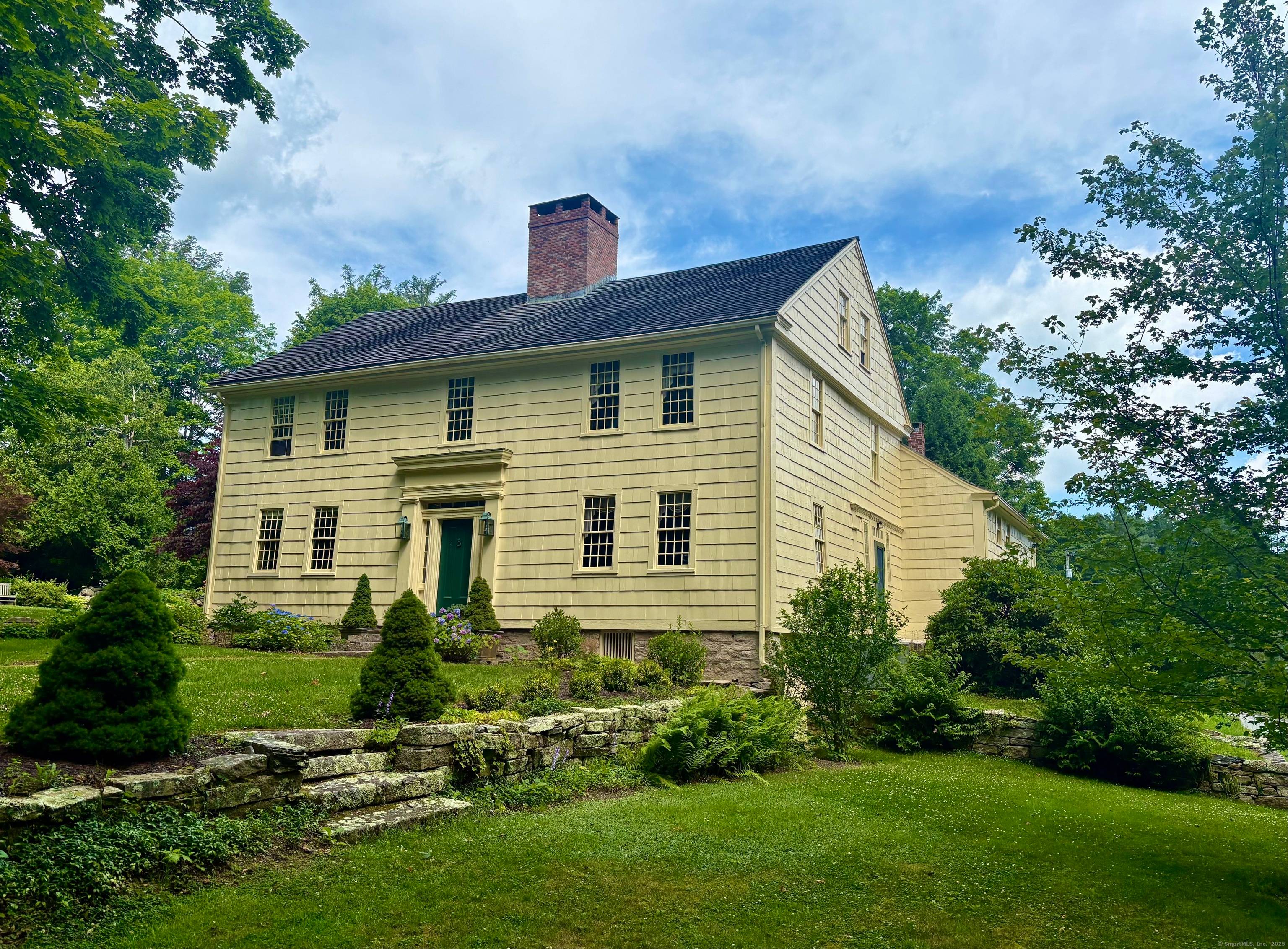 Built in 1750, Stonecrop has been called one of the finest examples of a pre Revolutionary colonial home in Southeastern Connecticut.