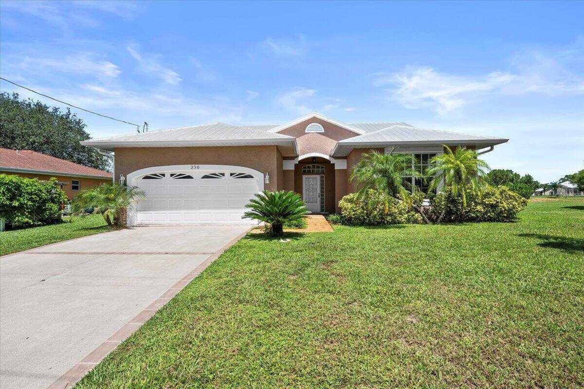 Lovely 3 Bedroom 2 bath home located on a canal lot.