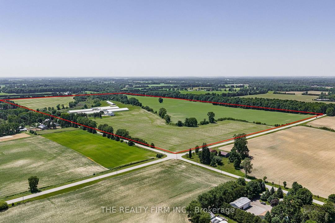 150 Acre Opportunity. Prime agricultural parcel ideally located close to Strathroy, Mount Brydges and London with nearby major highway access.