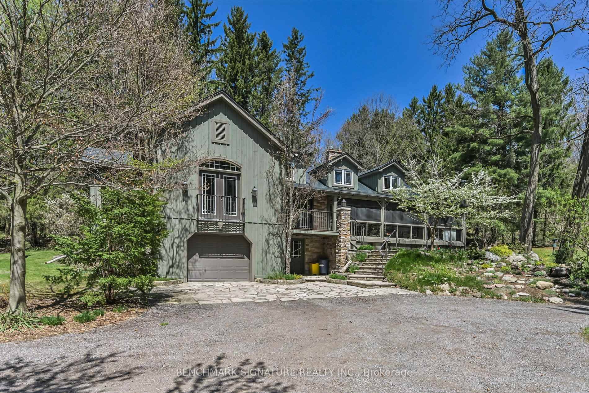 Welcome to this exceptional 5 acre property in King City, tucked into the scenic and protected landscape of the Oak Ridges Moraine.