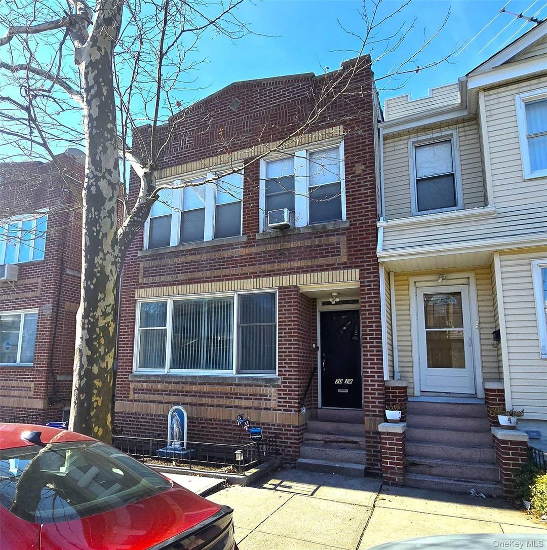 Brick 2 Family House In Excellent Condition Located In a Quiet Tree Lined Street in the Desirable Neighborhood of Ridgewood Glendale, The Property Features 1st Floor 2 Bedroom 1 Bath ...