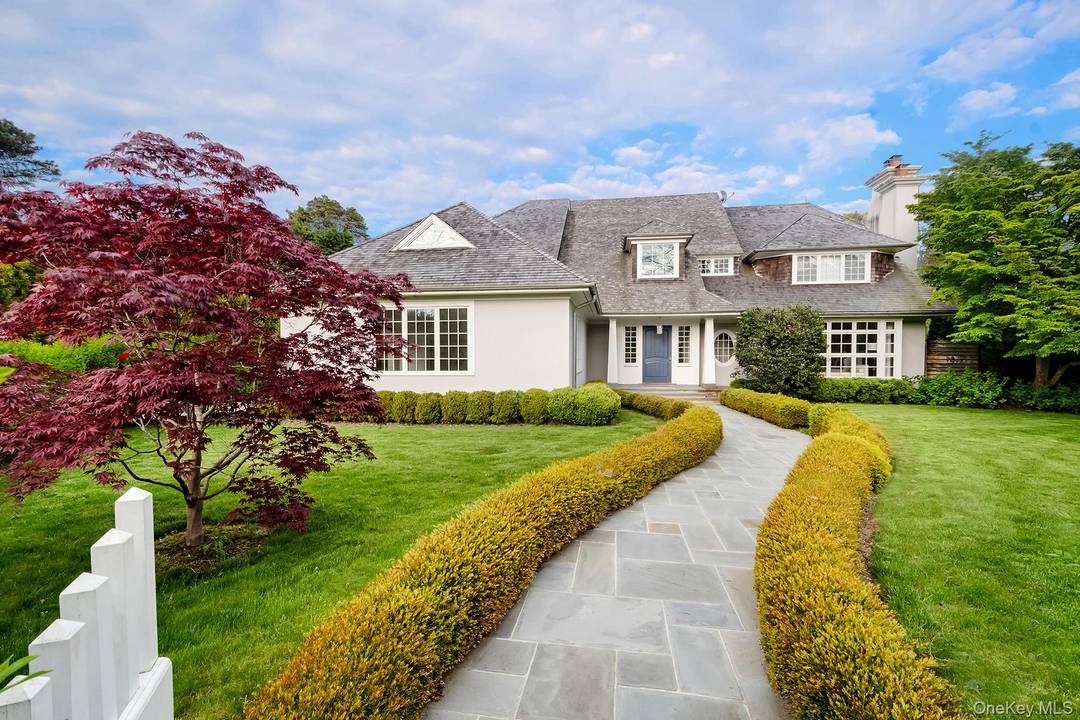 Beautiful architectural design, exquisite details and a coveted location in East Hampton Village's estate area combine to create an exceptional home.