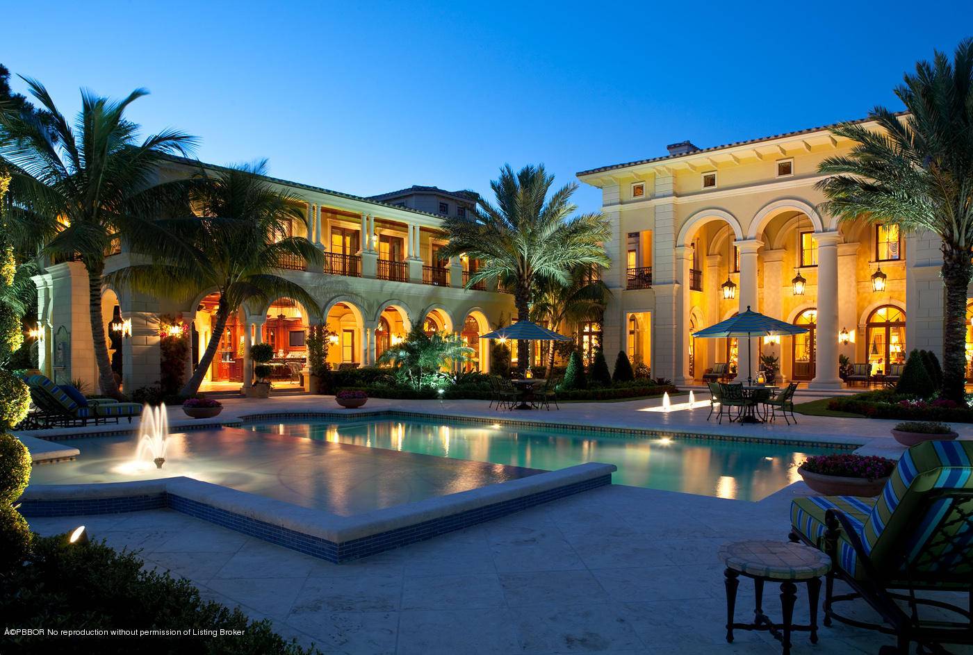 Exceptional 6BR 8. 3BA Mediterranean home located in the serene Bear's Club community, beautifully restored in 2010.