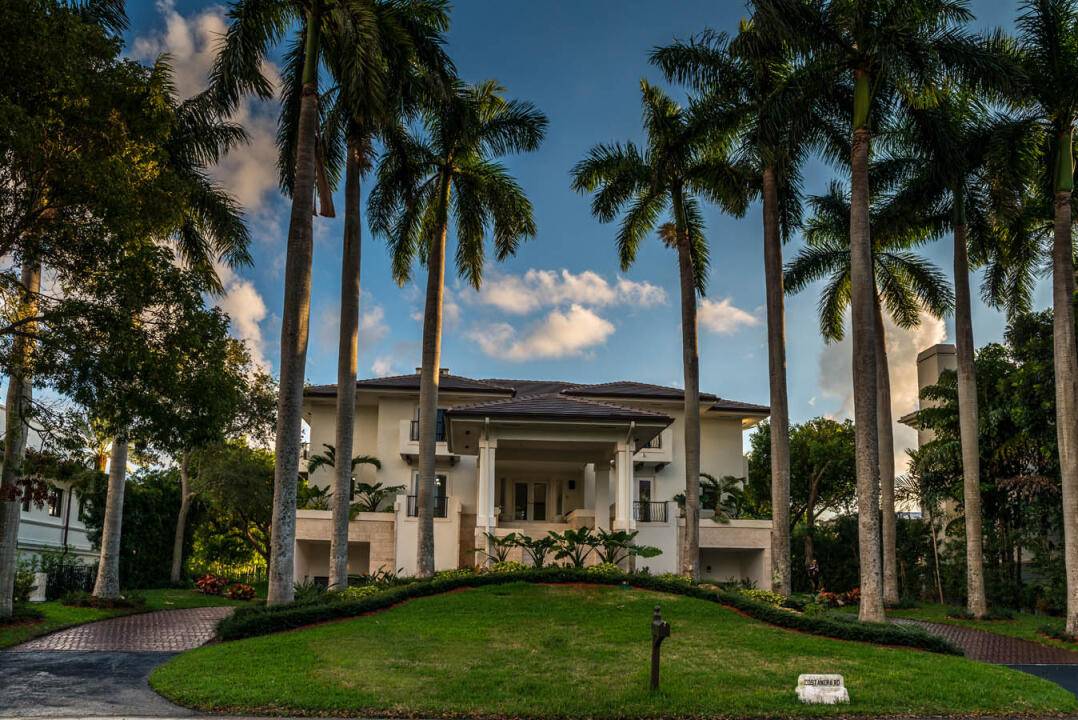 Waterfront 3 story turn key home professionally designed, permitted and renovated on exclusive Costanera Rd in the Isla Dorada section of Cocoplum with over 104' of open waterfront easy ocean ...