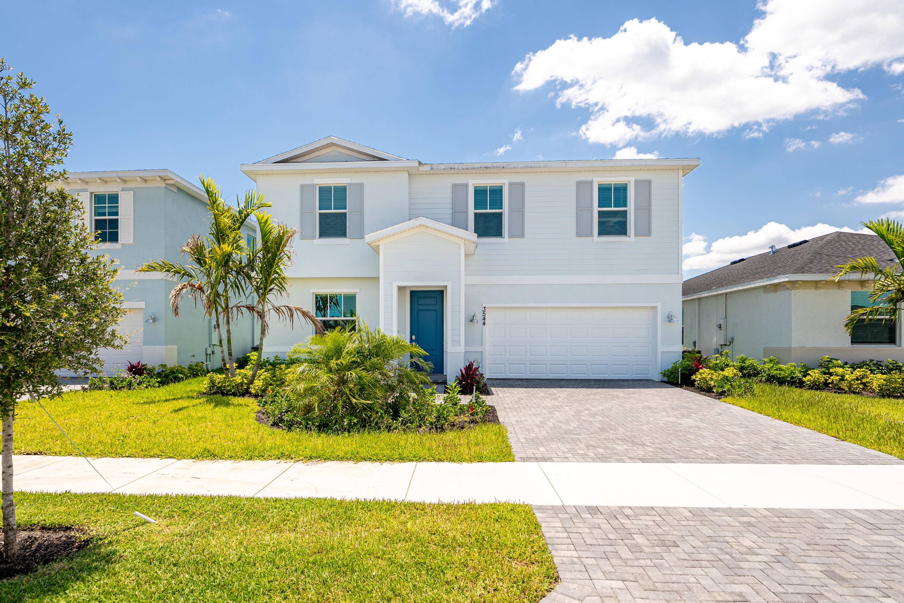 This 2 story home effortlessly divides space for comfort and privacy.