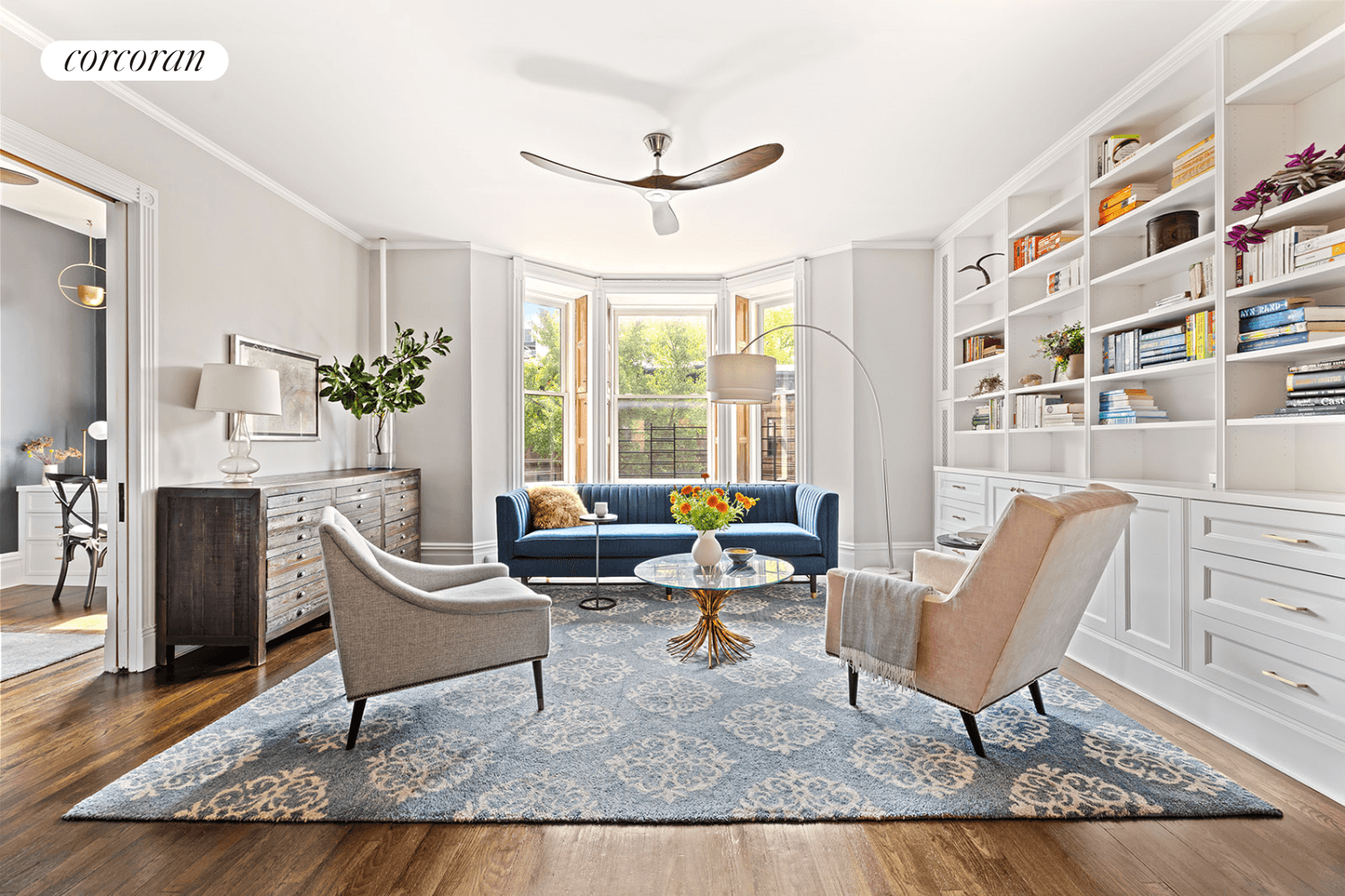 Welcome to apartment 3 at 917 President Street ; a grand 3 bed 1 bath coop in a historic, 5 unit, Park Block building in the heart of Park Slope.