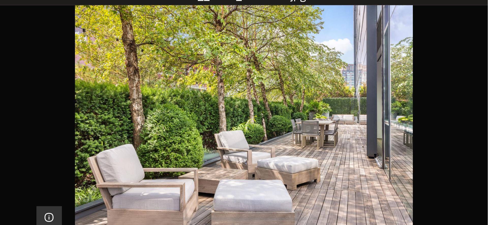 The best terrace in SoHo.