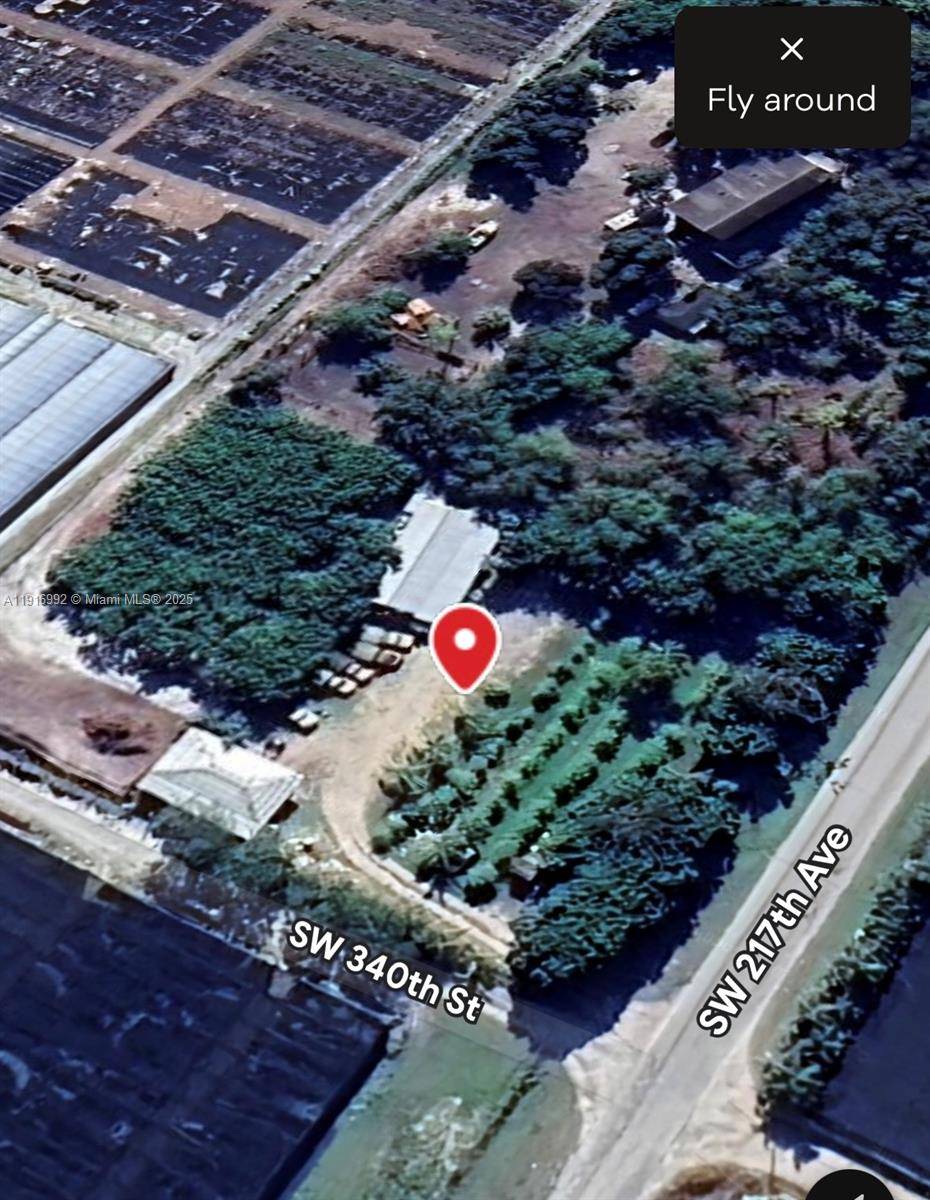 Buildable 5 Acres of Longan and Sugar Apple Grove in Homestead Florida.