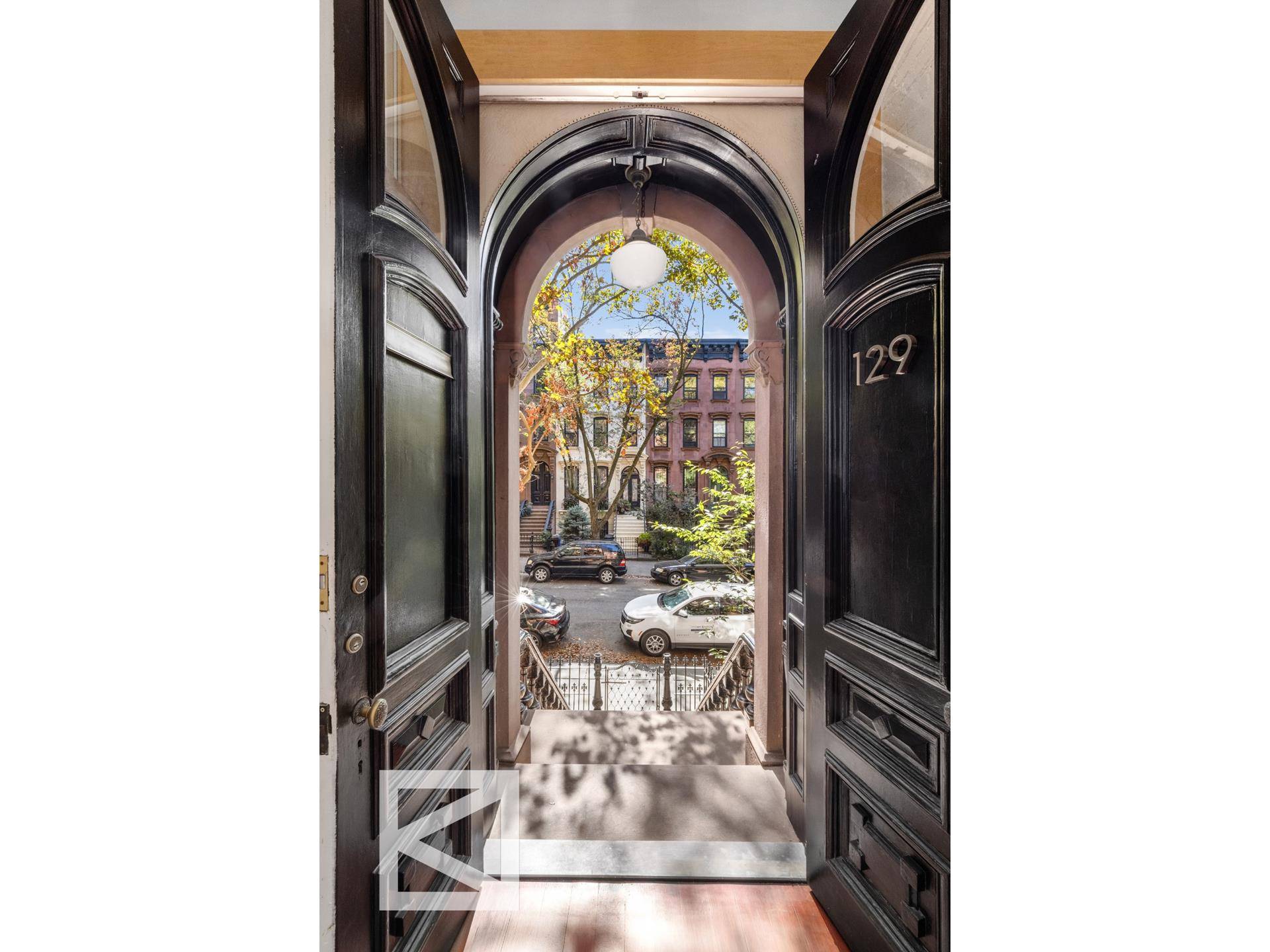 Situated on one of the most coveted and bucolic blocks of Park Slope, this elegant, 20 foot wide brownstone seamlessly blends classic architecture with modern sophistication, all finished to the ...
