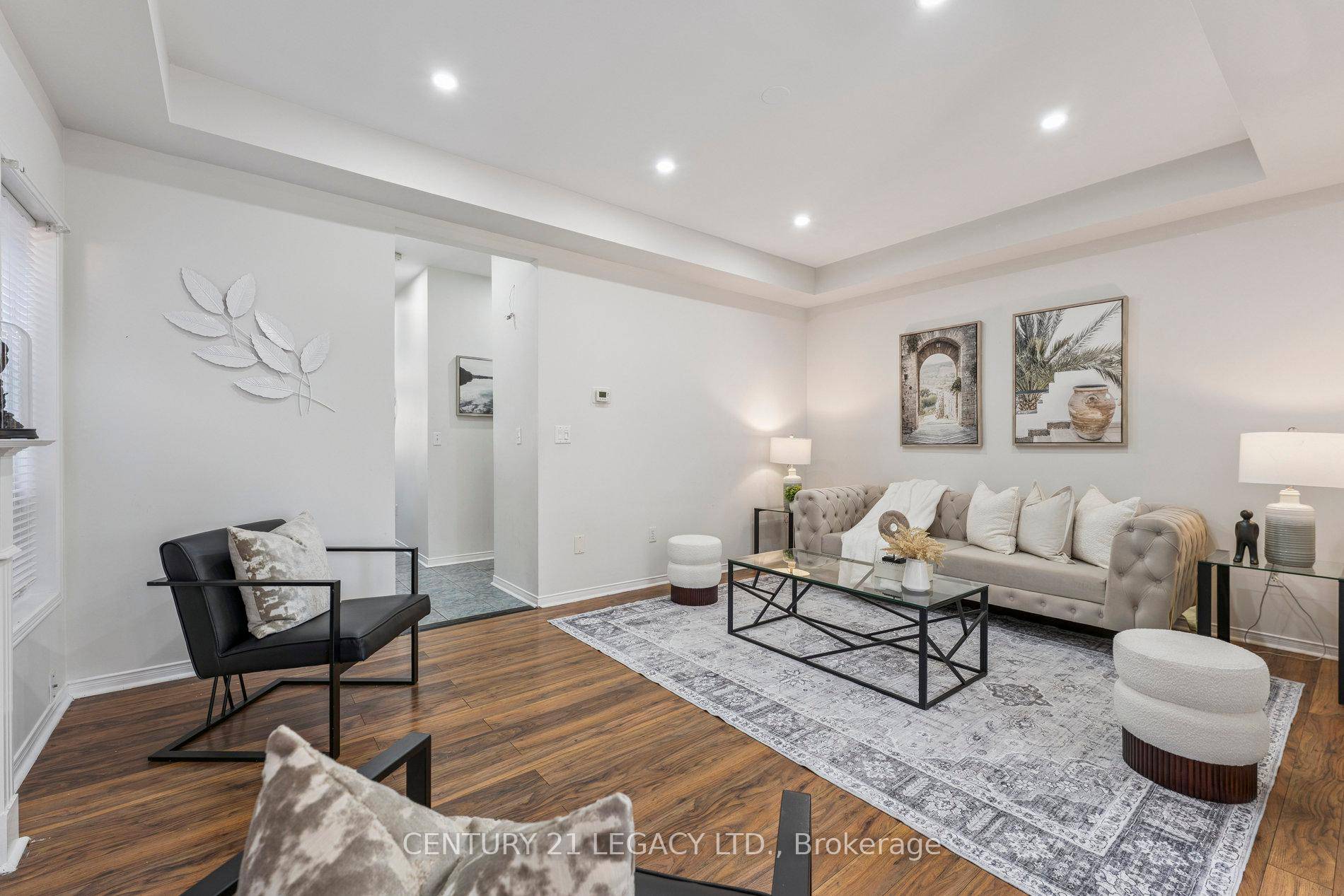 Finished walk out basement has its own separate bedroom, bathroom, living room, kitchen and private laundry.