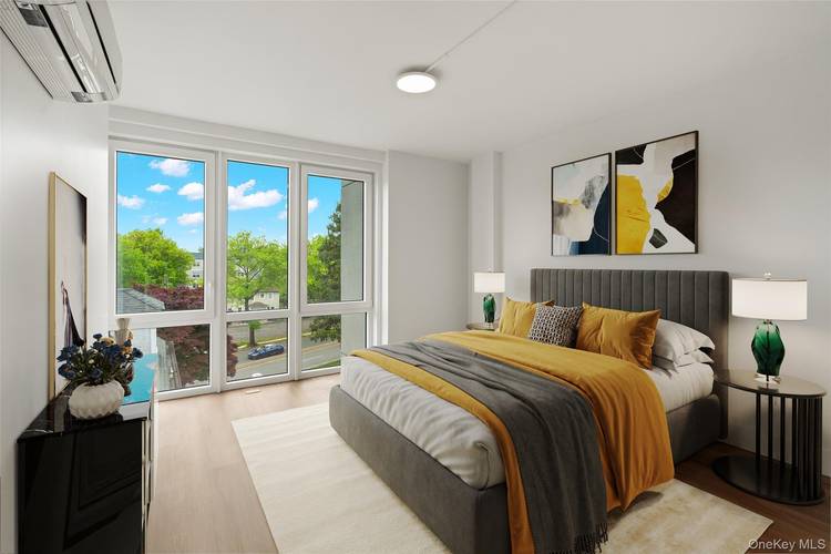 Over 1200 square feet ! This exceptional unit has soaring ceilings, floor to ceiling windows, double exposure and more !
