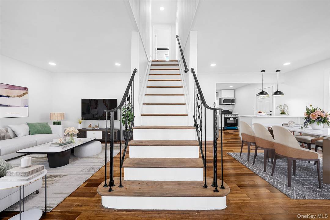 Welcome to this stunning, fully renovated colonial style home Possible mother daughter layout.