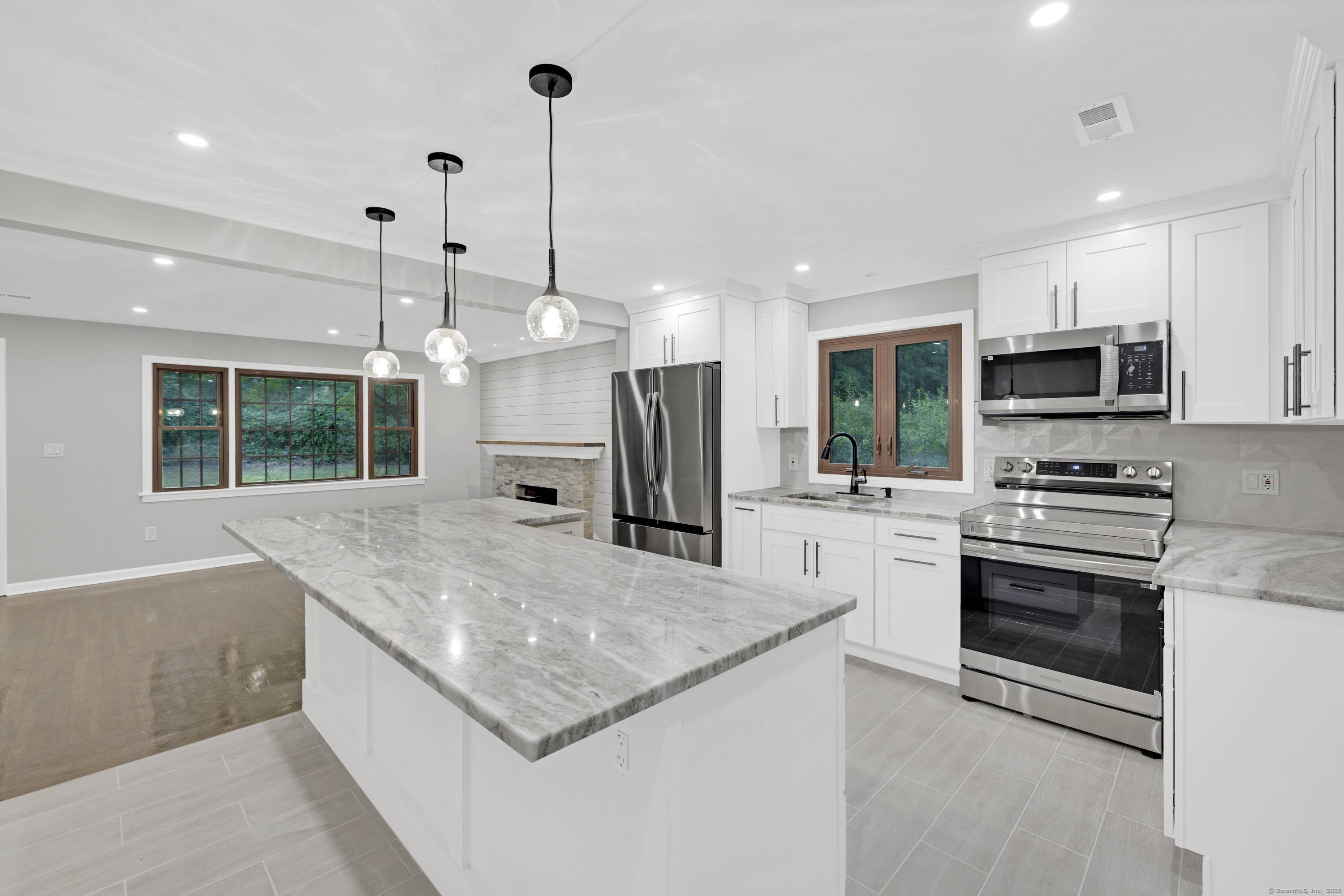 Just Listed ! This lovely 3 bedroom ranch offers the perfect blend of comfort and modern updates, featuring 2 full bathrooms and sitting on a beautiful private 1 acre lot.