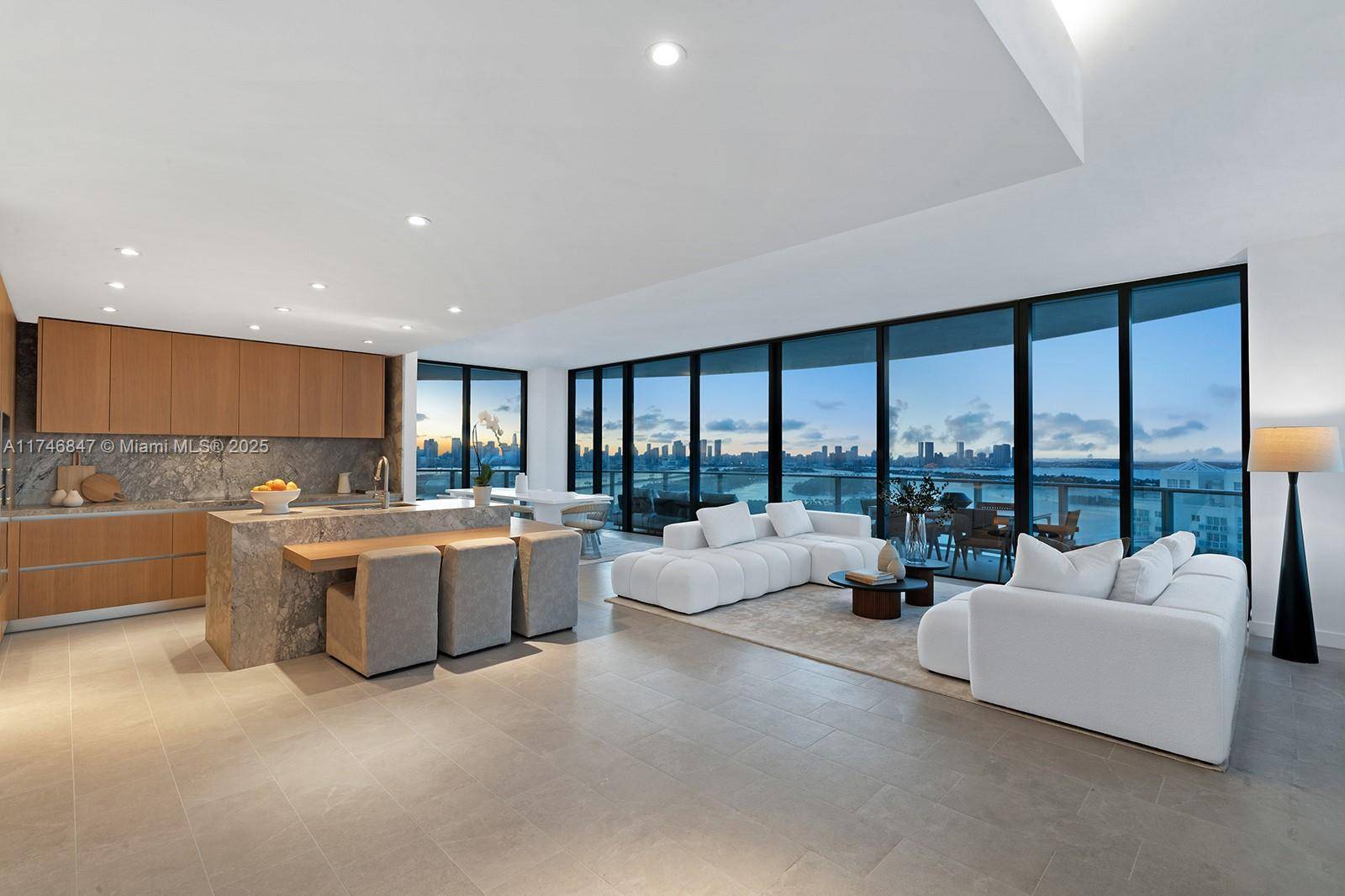 Step Inside with Me ! This corner residence at the brand new Five Park stuns with panoramic skyline, bay and ocean views.