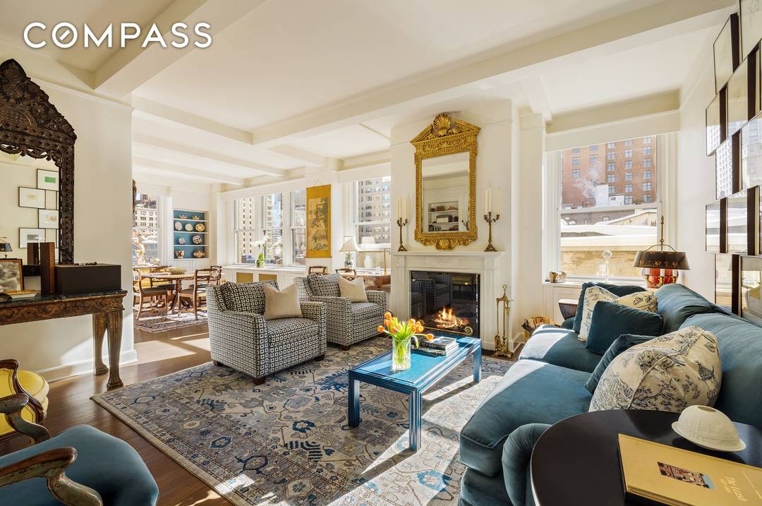 Prewar Elegance. Classic Six Room in Prime East 70s High above the street with open views over terraced penthouses and restored townhouses, this serene, three bedroom, two bath Classic Six ...