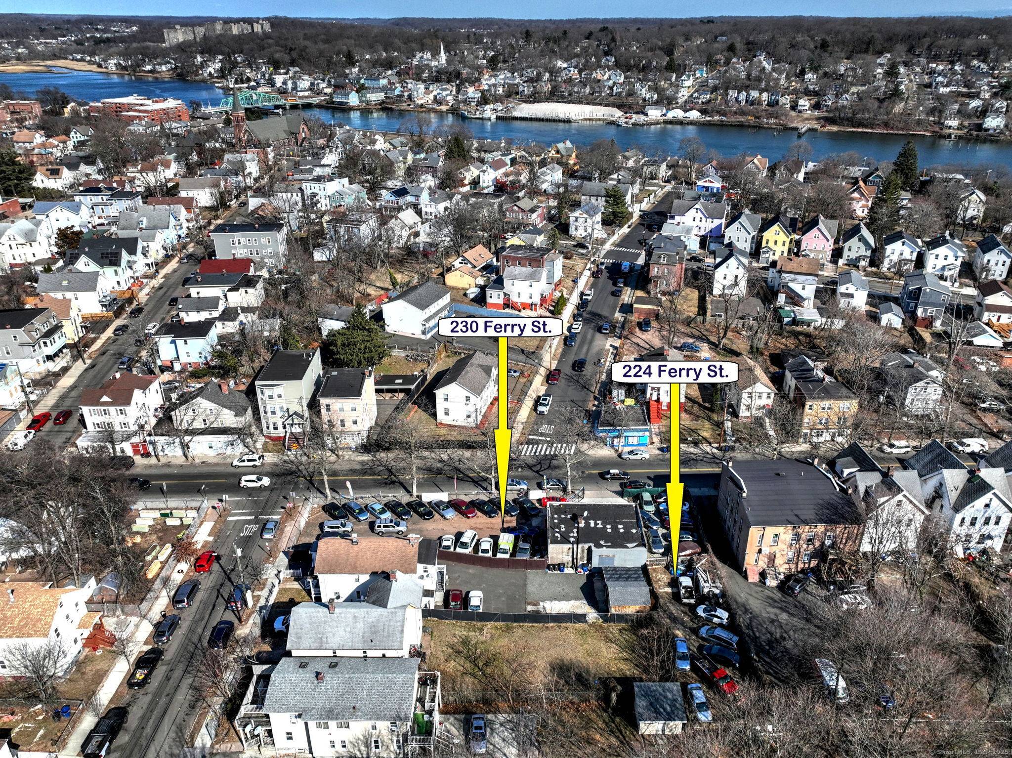 0. 29 lot with Service garage building lots 224 230 Ferry St together.